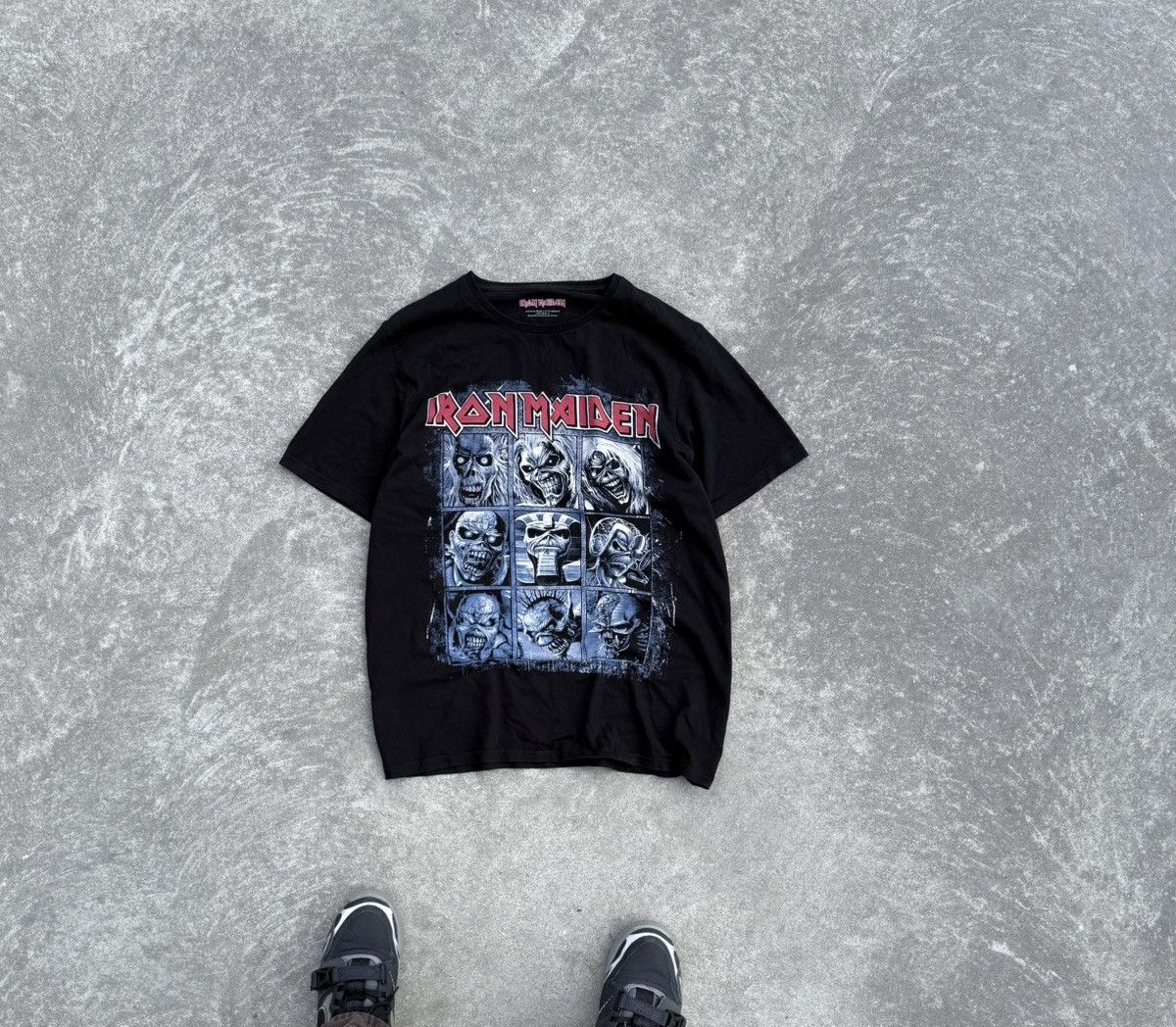 Other Vintage Iron Maiden y2k streetwear punk rock opium t-shirt Size US L / EU 52-54 / 3 - 1 Thumbnail