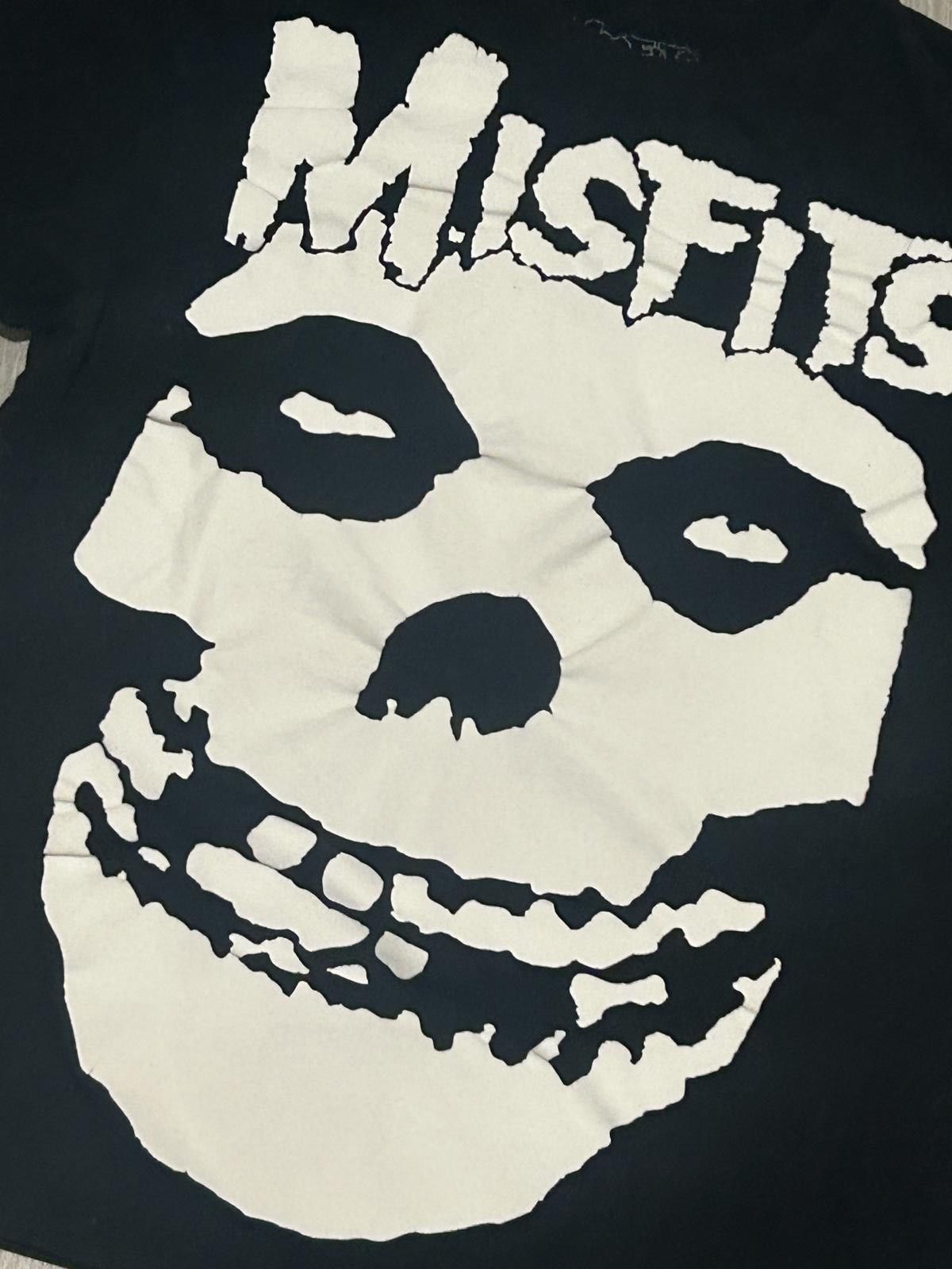 Other Y2K Misfits Skull Tee|Medium|Black & White Size US M / EU 48-50 / 2 - 3 Thumbnail