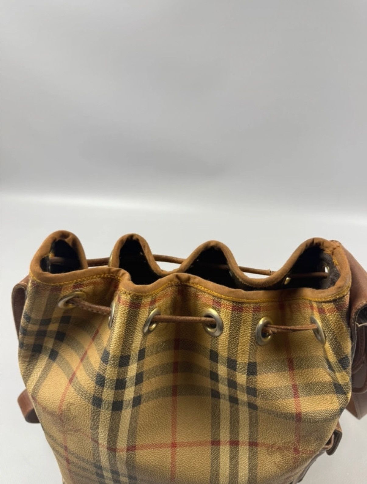 Burberry Burberry bucketbag vintage whit novacheck monogram Size ONE SIZE - 13 Thumbnail