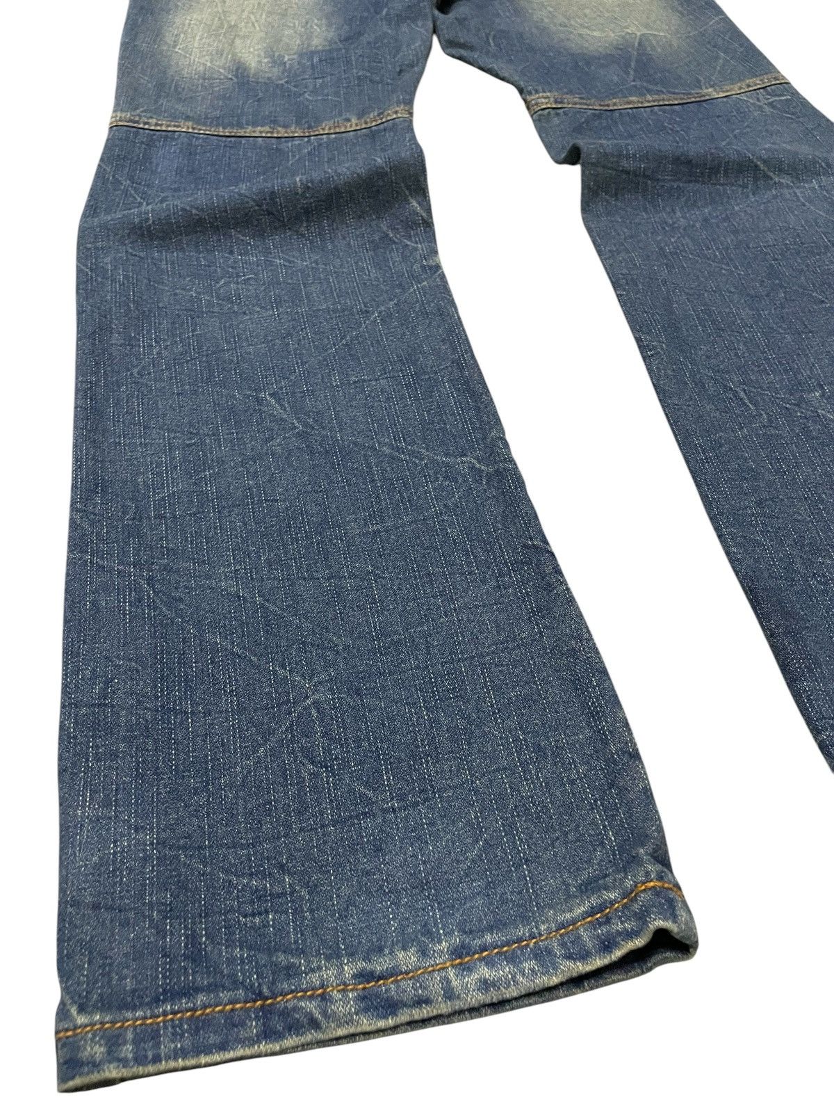 Hysteric Glamour × In The Attic × Japanese Brand In The Attic Japan Muddy Wash Honeycomb Embellished Jeans Size US 30 / EU 46 - 15 Thumbnail