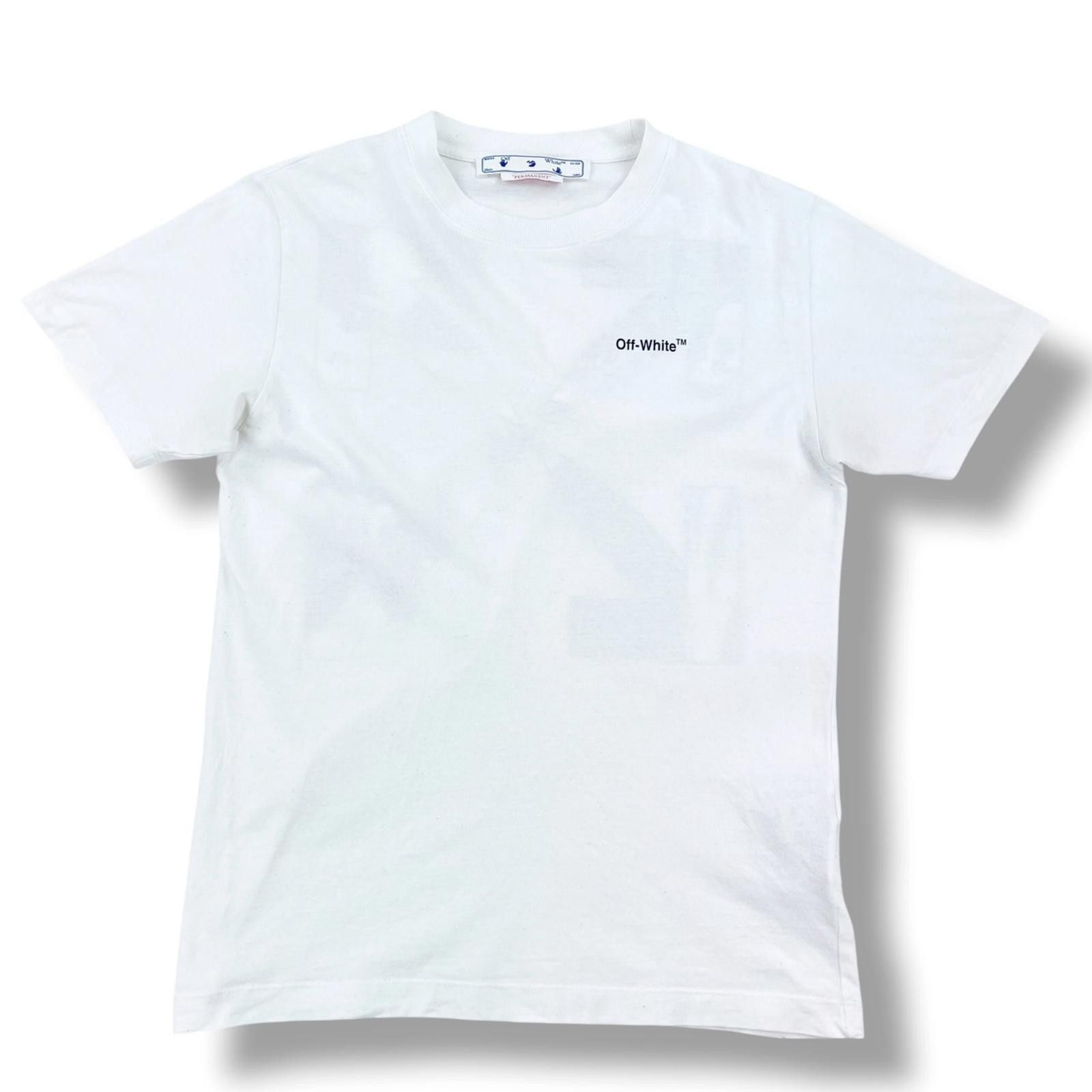 Off-White Off-White Caravaggio Arrows White T-Shirt Size US S / EU 44-46 / 1 - 3 Thumbnail