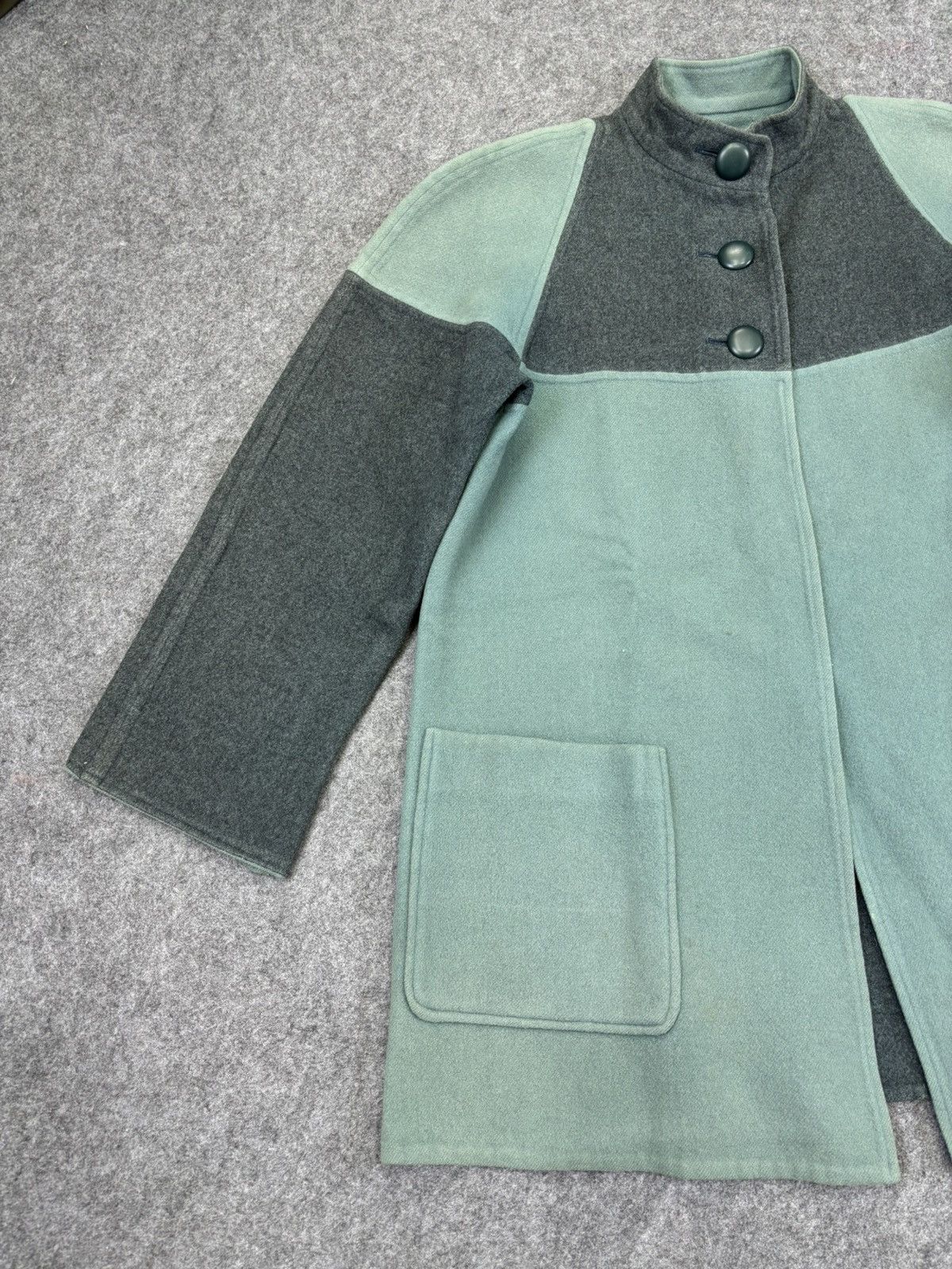 Christian Dior Monsieur Vintage Dior Two Tones Wool Coat F694 Size L / US 10 / IT 46 - 4 Thumbnail