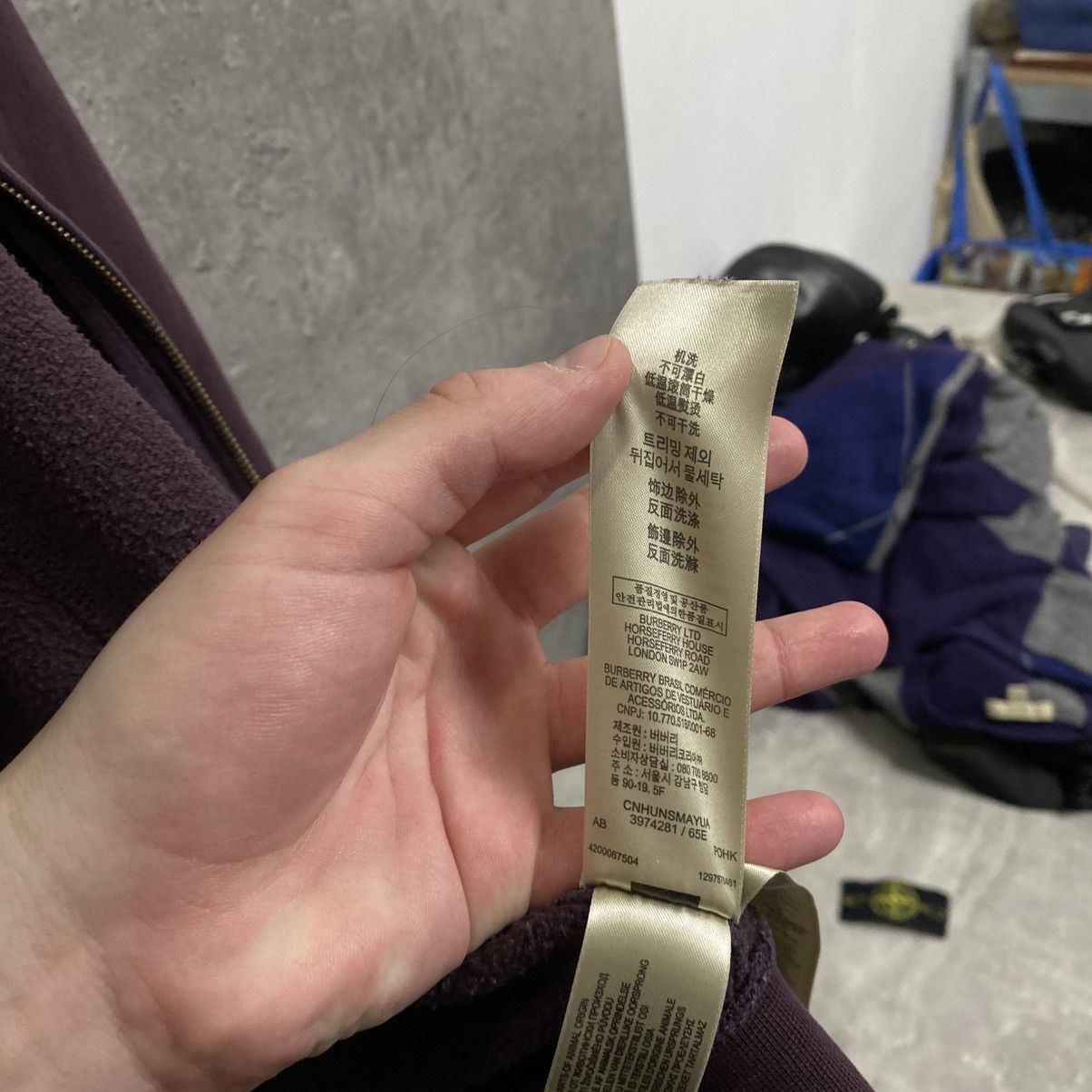 Burberry Burberry Zip Hoodie Size US S / EU 44-46 / 1 - 14 Thumbnail