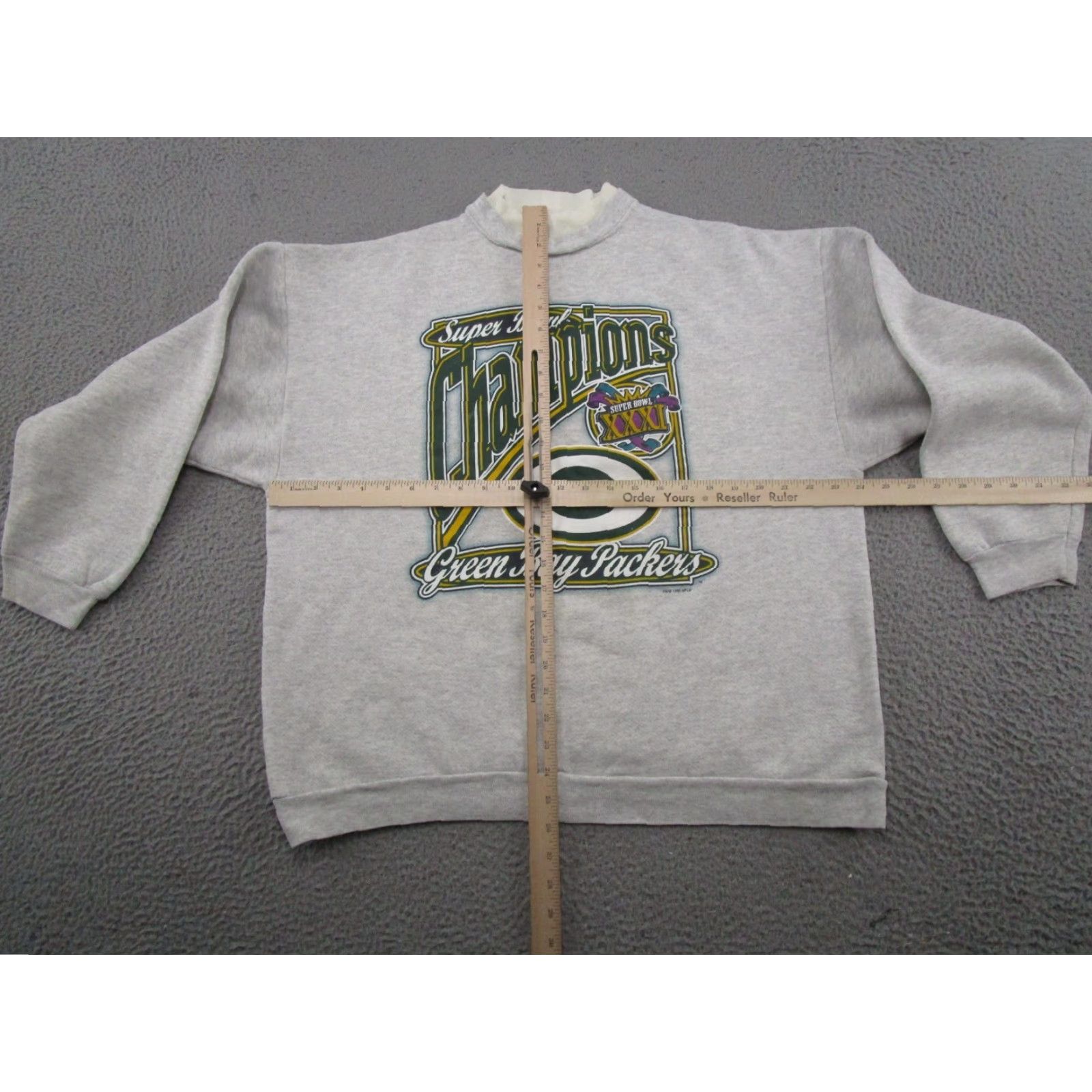 Tultex VINTAGE Green Bay Packers Sweatshirt Pullover Crew Neck XL Men Tultex 90s Sports Football Size US XL / EU 56 / 4 - 5 Thumbnail