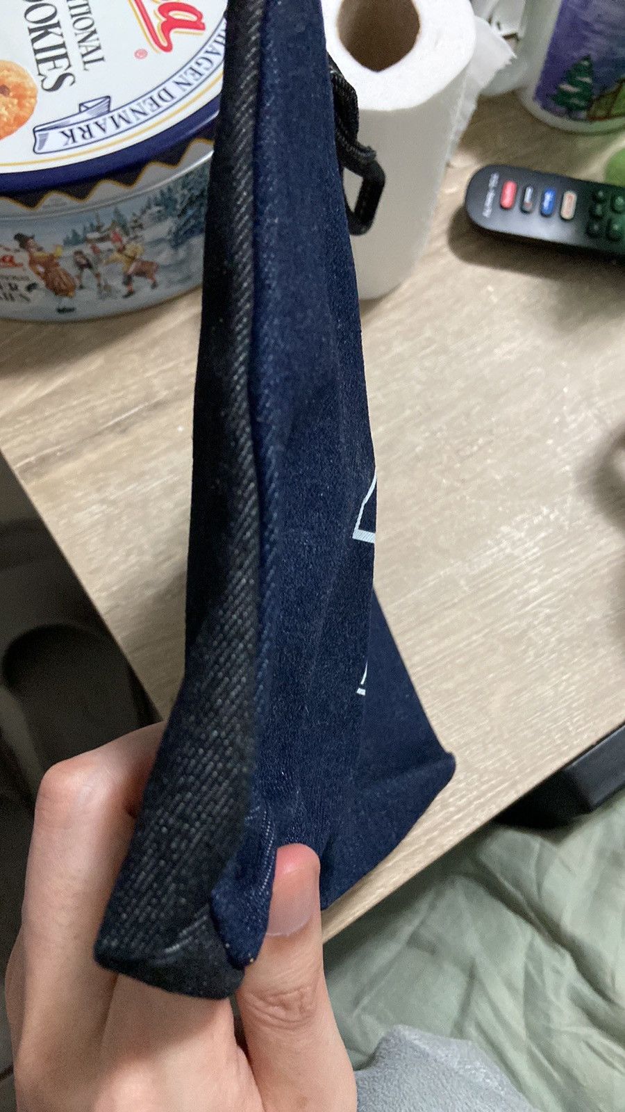 FACTOTUM × Japanese Brand × Lounge Lizard VTG Factotum Denim / Lounge Lizard 2 Shades Denim Pouch Size ONE SIZE - 6 Thumbnail