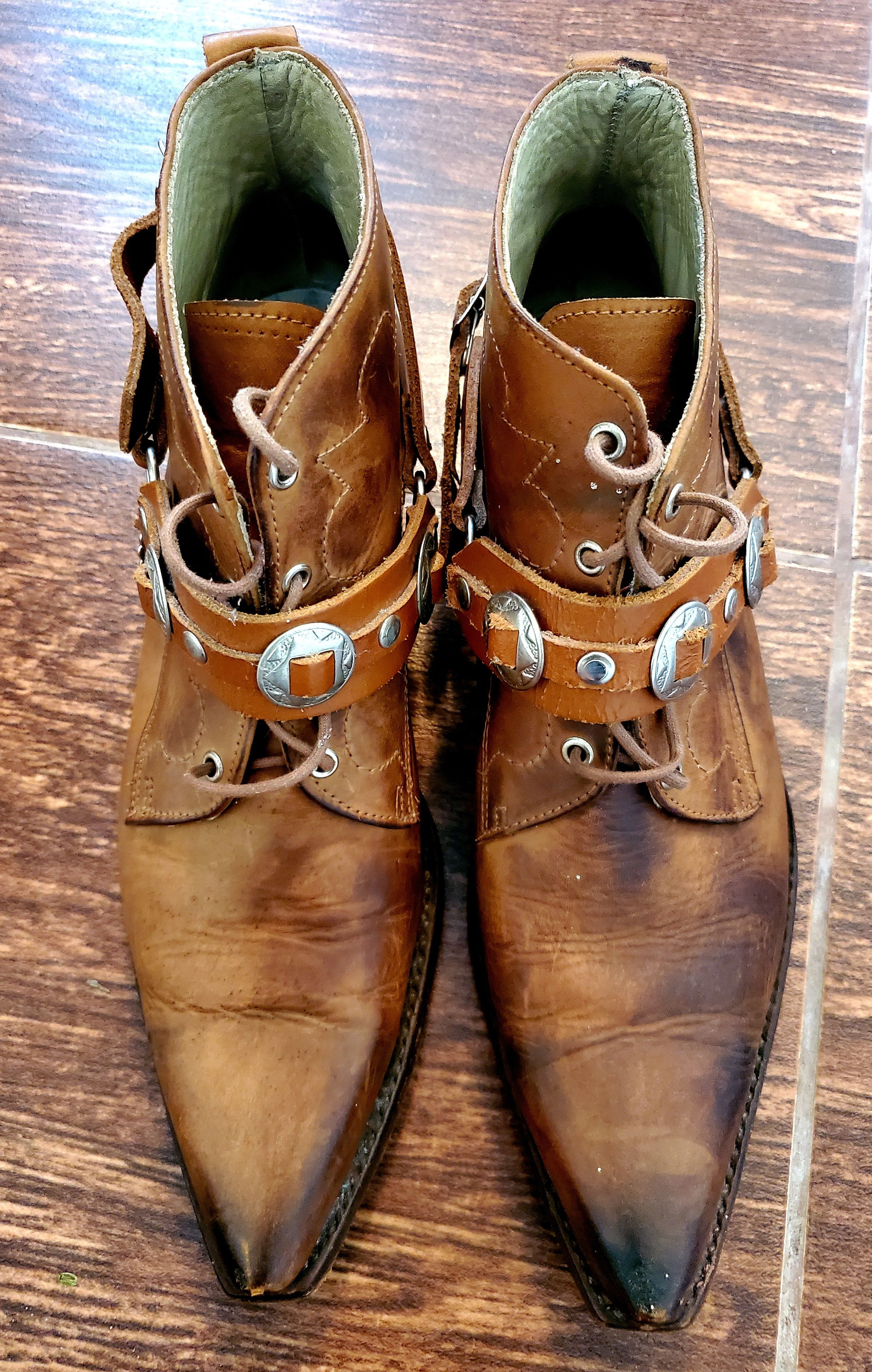 Chelsea Soccer × Cowboy Equipment × Vintage Vintage Western Cowboy Chelsea Boots size 38 Size US 8 / IT 38 - 5 Thumbnail