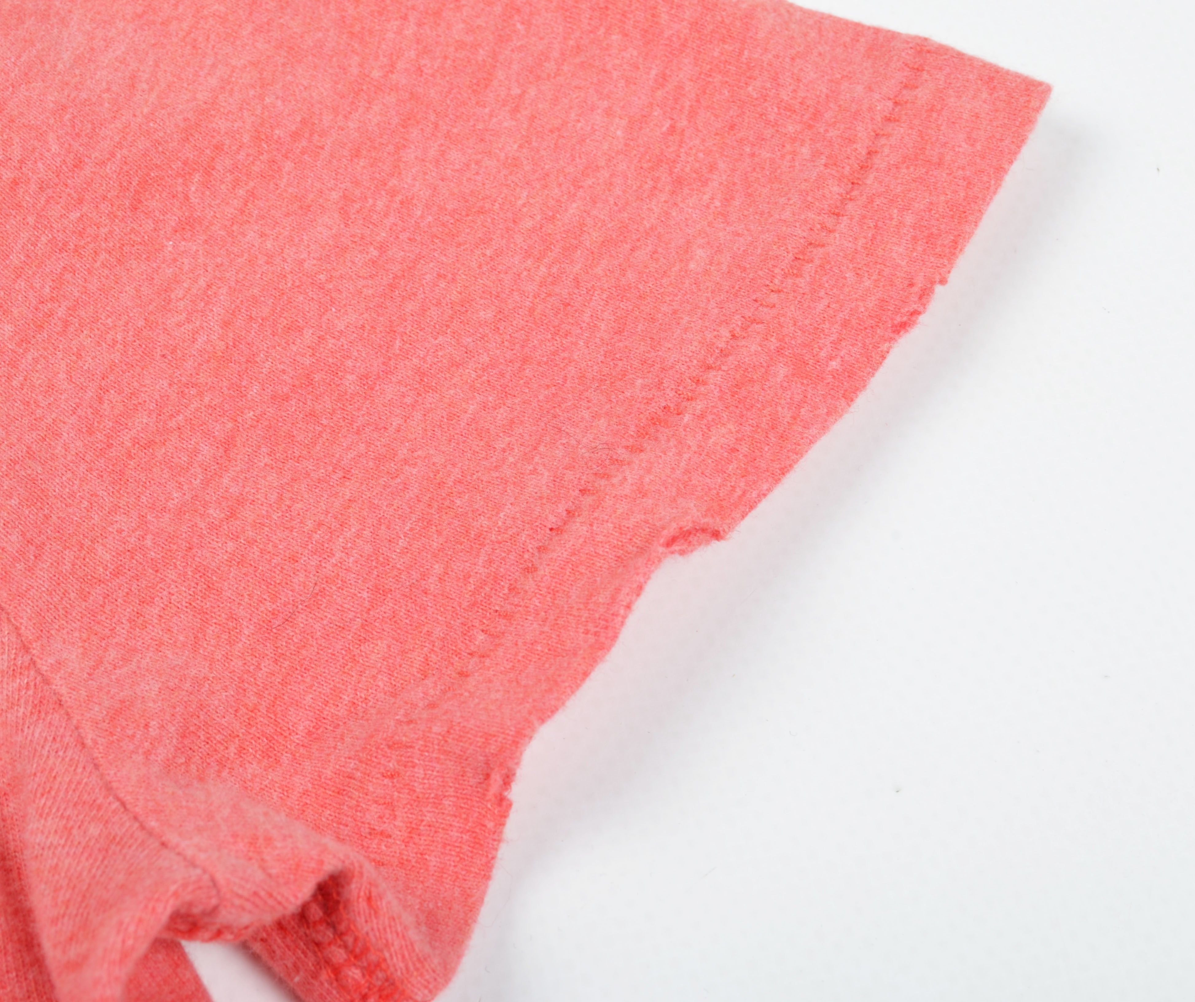 Abercrombie & Fitch Abercrombie & Fitch Y2K Fitch Varsity Coral Distressed Tee Size S / US 4 / IT 40 - 7 Thumbnail