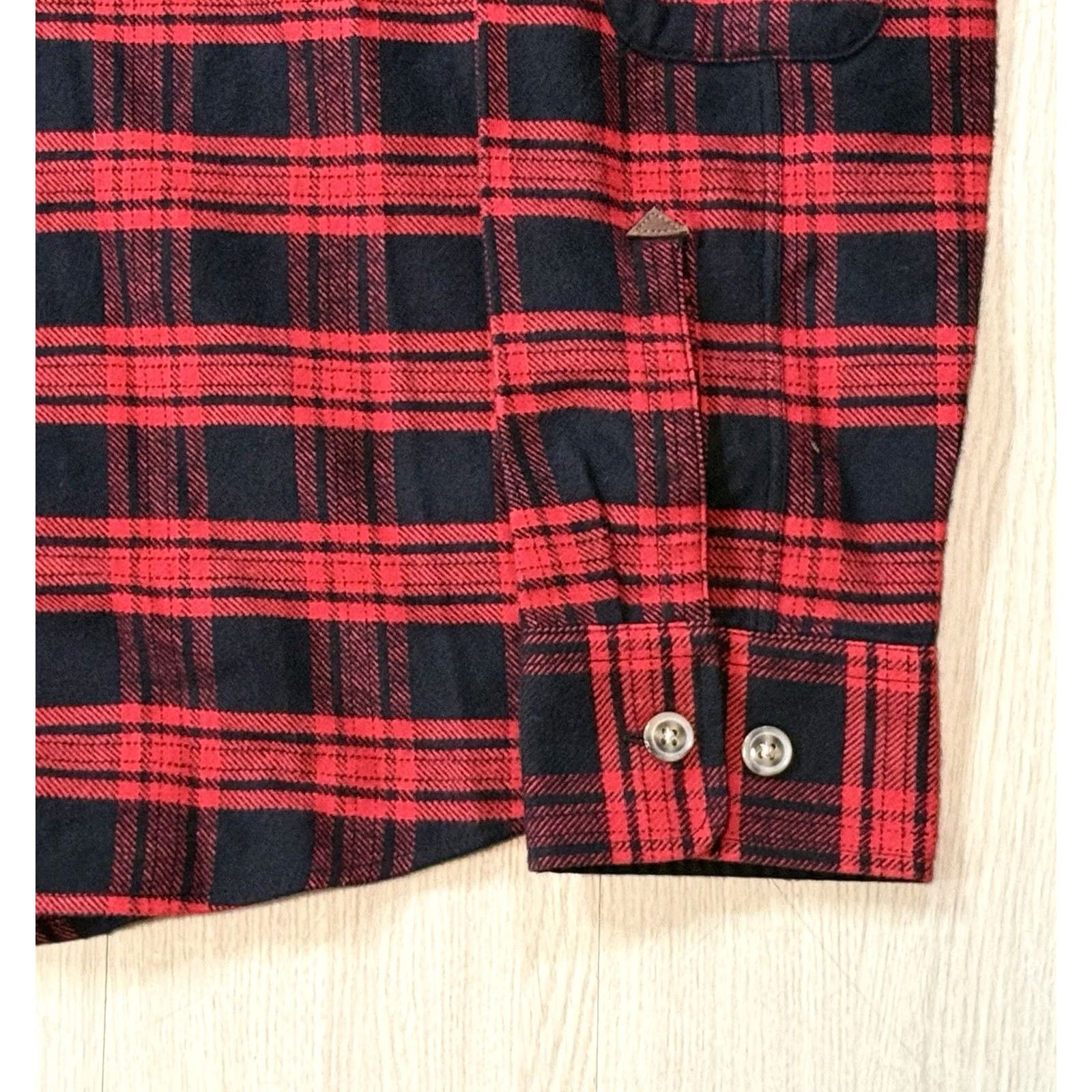 Tecovas Tecovas Ranch Wear Flannel Overshirt Large Buffalo Plaid Shirt Button-Up Chest Pockets Multicolor Cotton Western Cowboy USA L Regular NWT Size US L / EU 52-54 / 3 - 6 Thumbnail