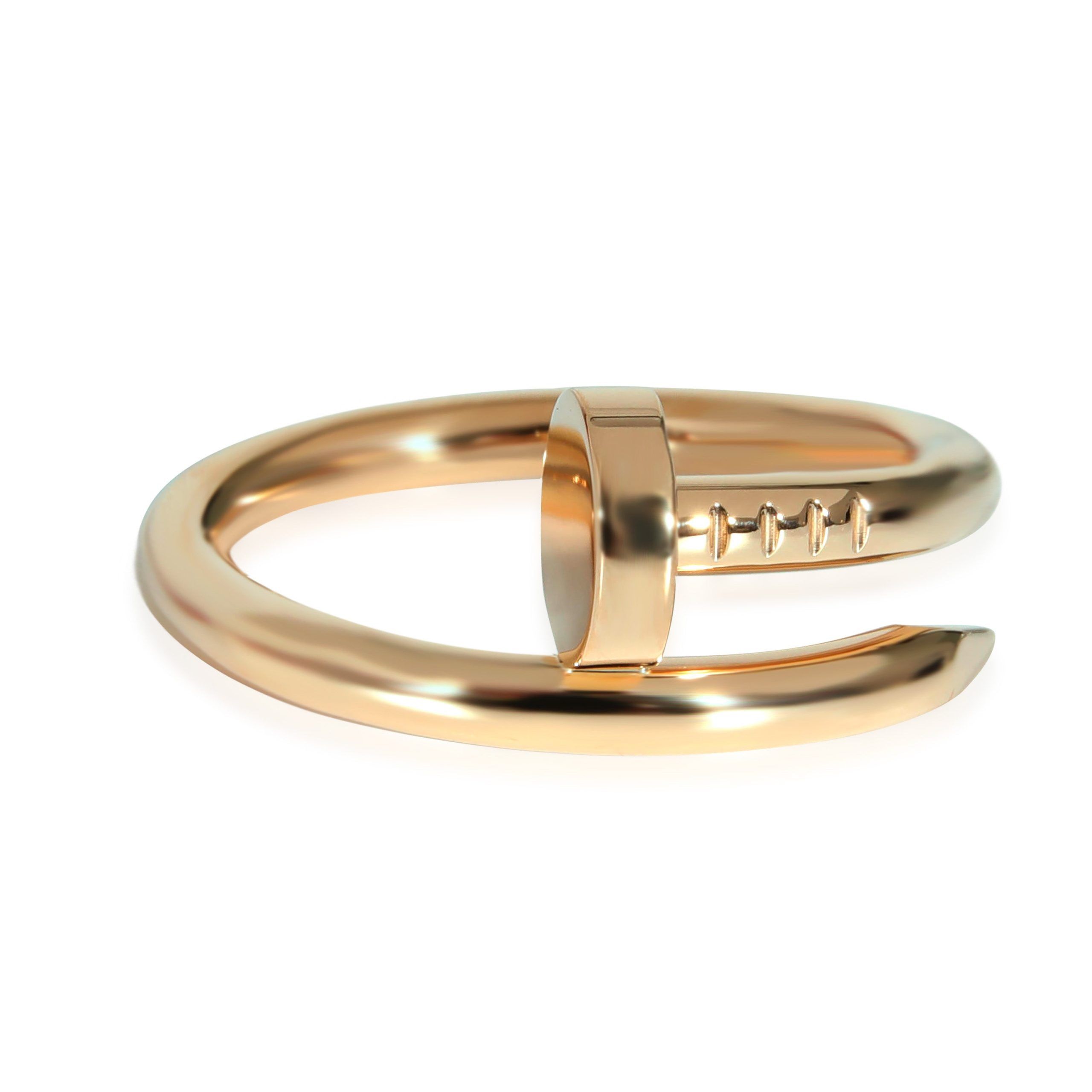Cartier Juste un Clou Ring in 18K Yellow Gold Size 59