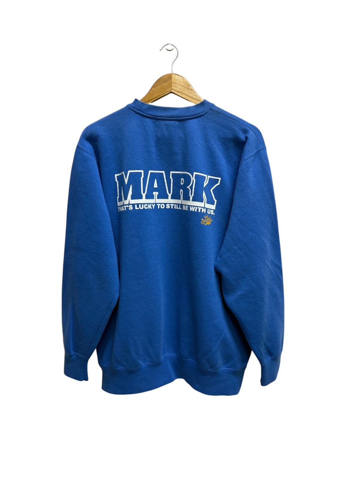 Japanese Brand Vintage Y2k Grass Hither Mark Graphic Sweatshirt Size US L / EU 52-54 / 3 - 2 Thumbnail