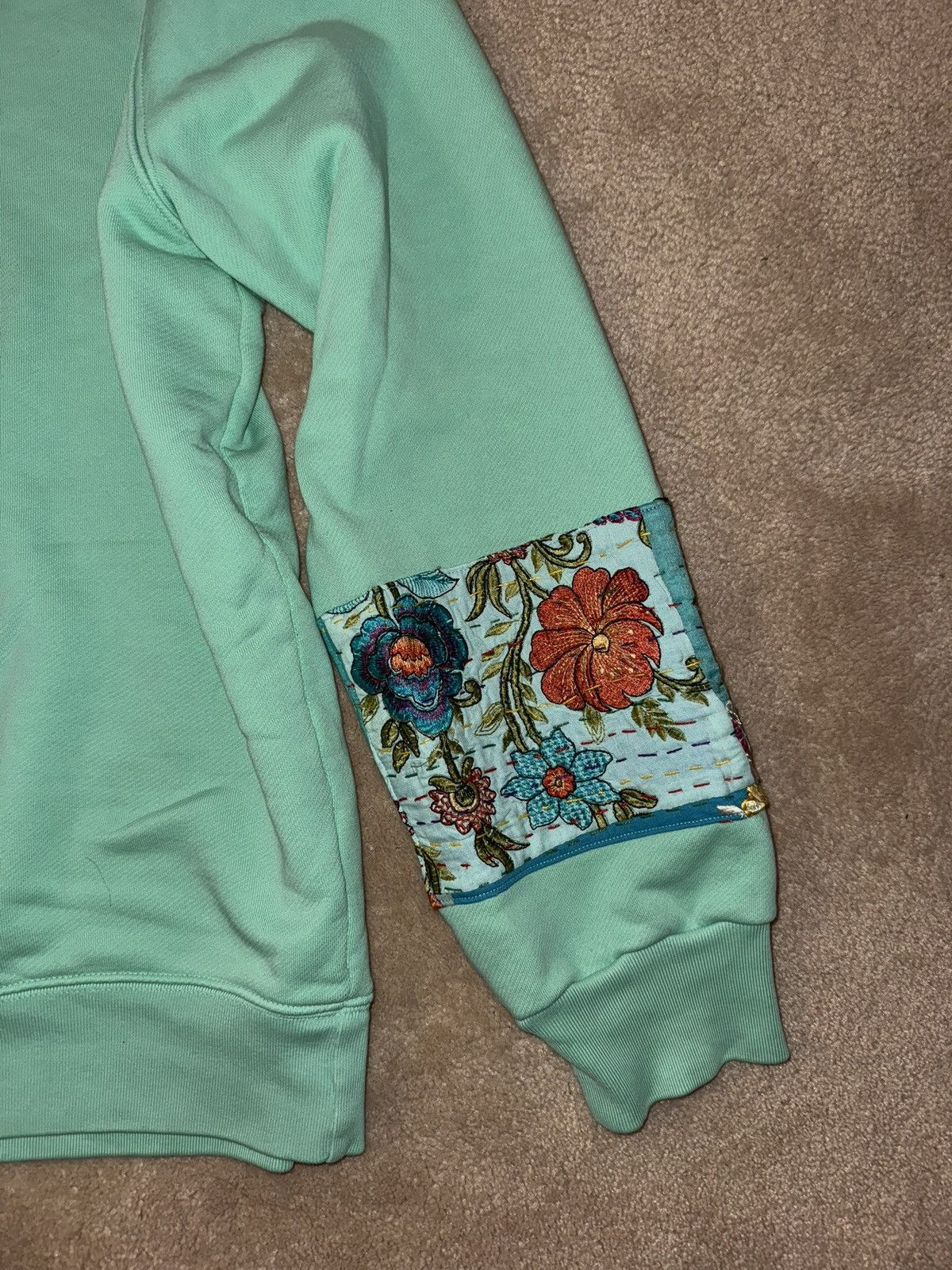 Amiri Amiri quilted art patch crewneck sweater Size US XXL / EU 58 / 5 - 3 Thumbnail