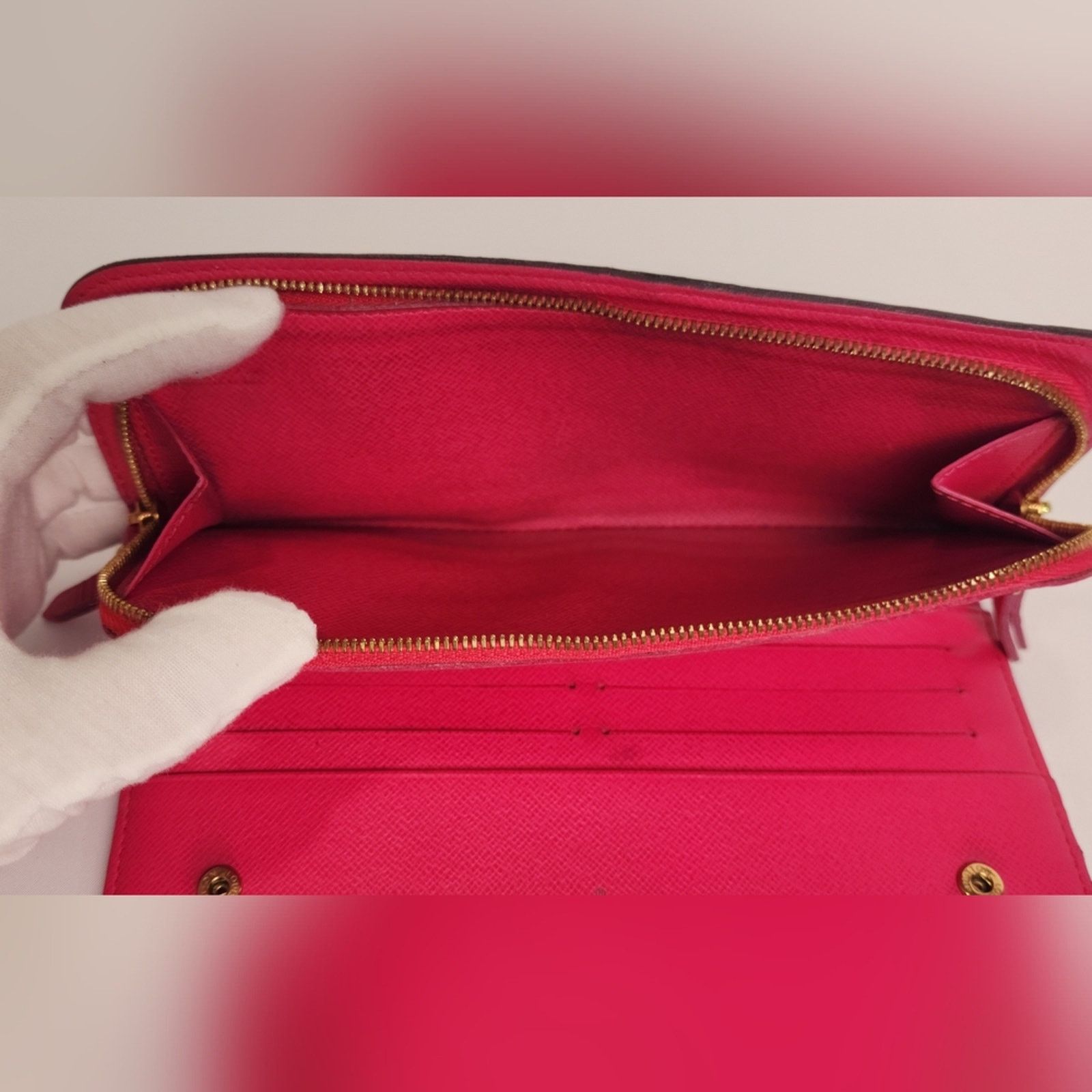 Louis Vuitton Louis Vuitton Monogram Portefeiulle Insolite Long Wallet Size ONE SIZE - 9 Thumbnail