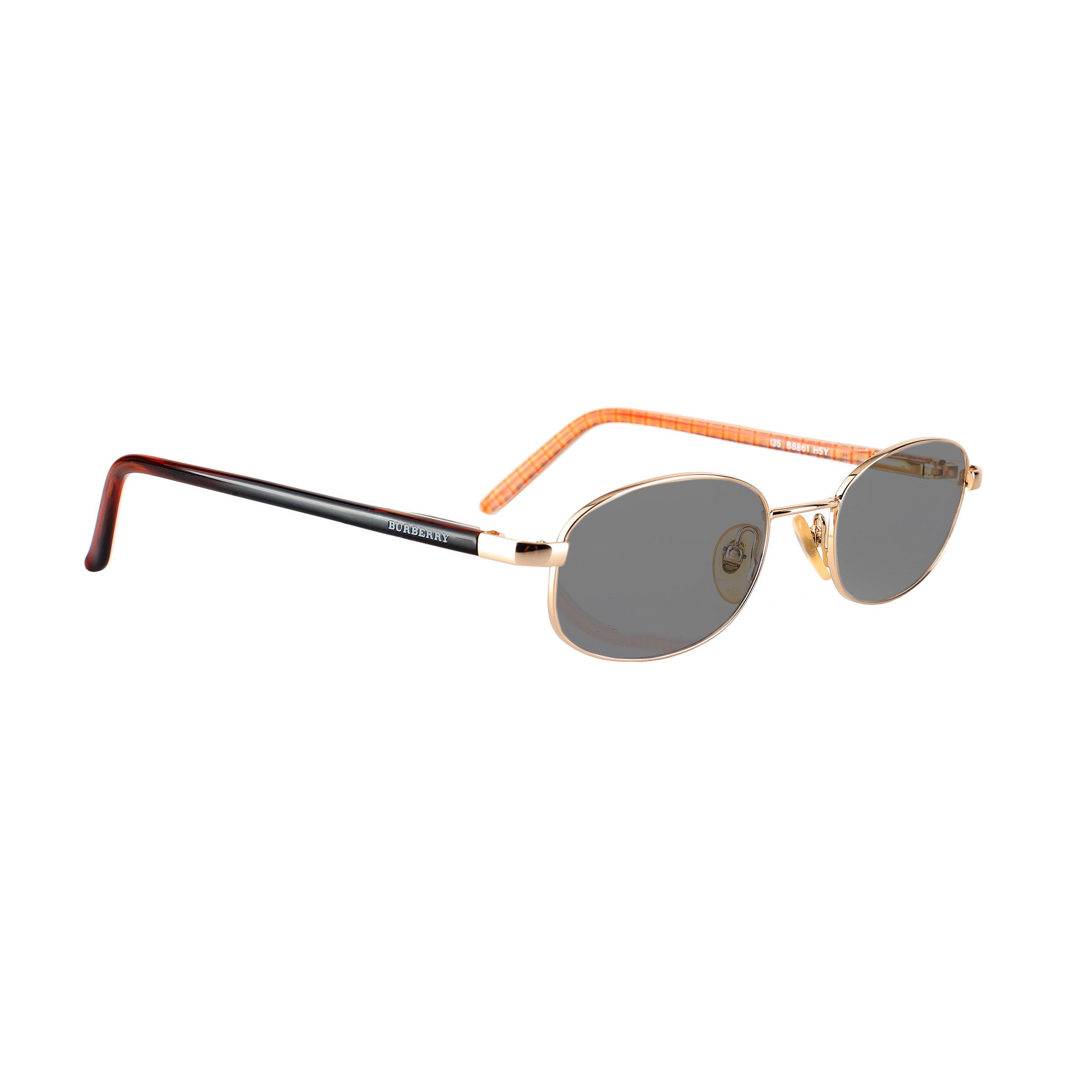 Burberry Sunglasses with Gold and Brown Frame BURB-BE309412561356-1.jpg main image 4