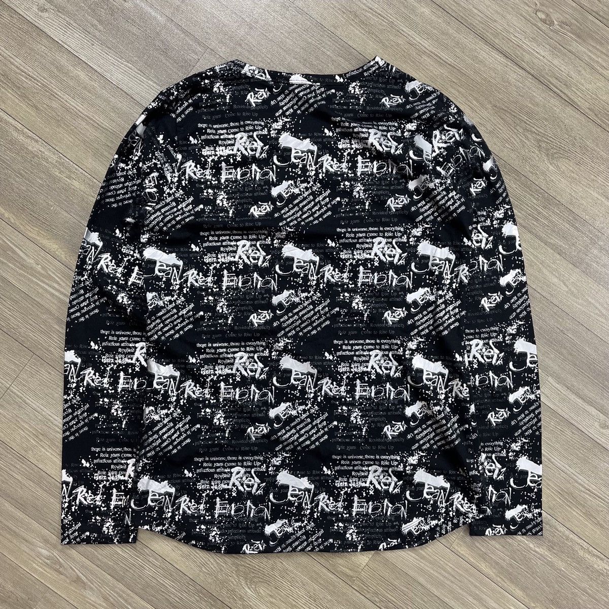 If Six Was Nine × Japanese Brand × Le Grande Bleu (L.G.B.) Reiz Emotion Poem Like a H Anarchy LGB Gothic Punk Tshirt Size L / US 10 / IT 46 - 6 Thumbnail