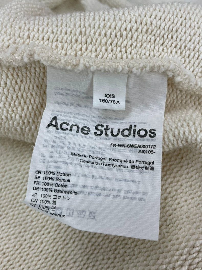 Acne Studios Acne studios Off-white printed hoodie 2502-Nextarrow Size US XXS / EU 40 - 5 Thumbnail