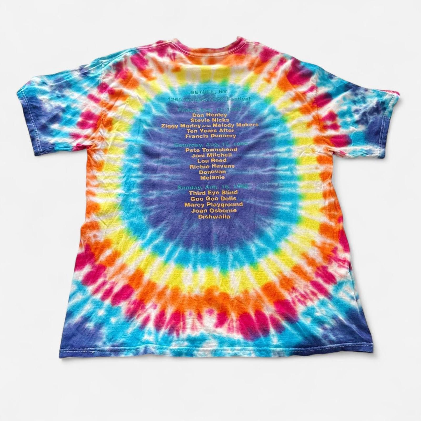 Other Vintage A Day In The Garden Music Festival 90s Tie Dye T XL Size US XL / EU 56 / 4 - 7 Thumbnail