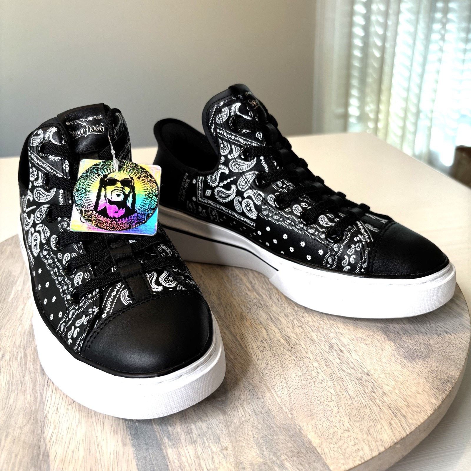 SKECHERS Skechers Snoop Dogg One Double G Sneakers Black White Sz 6.5 Size US 6.5 / IT 36.5 - 5 Thumbnail
