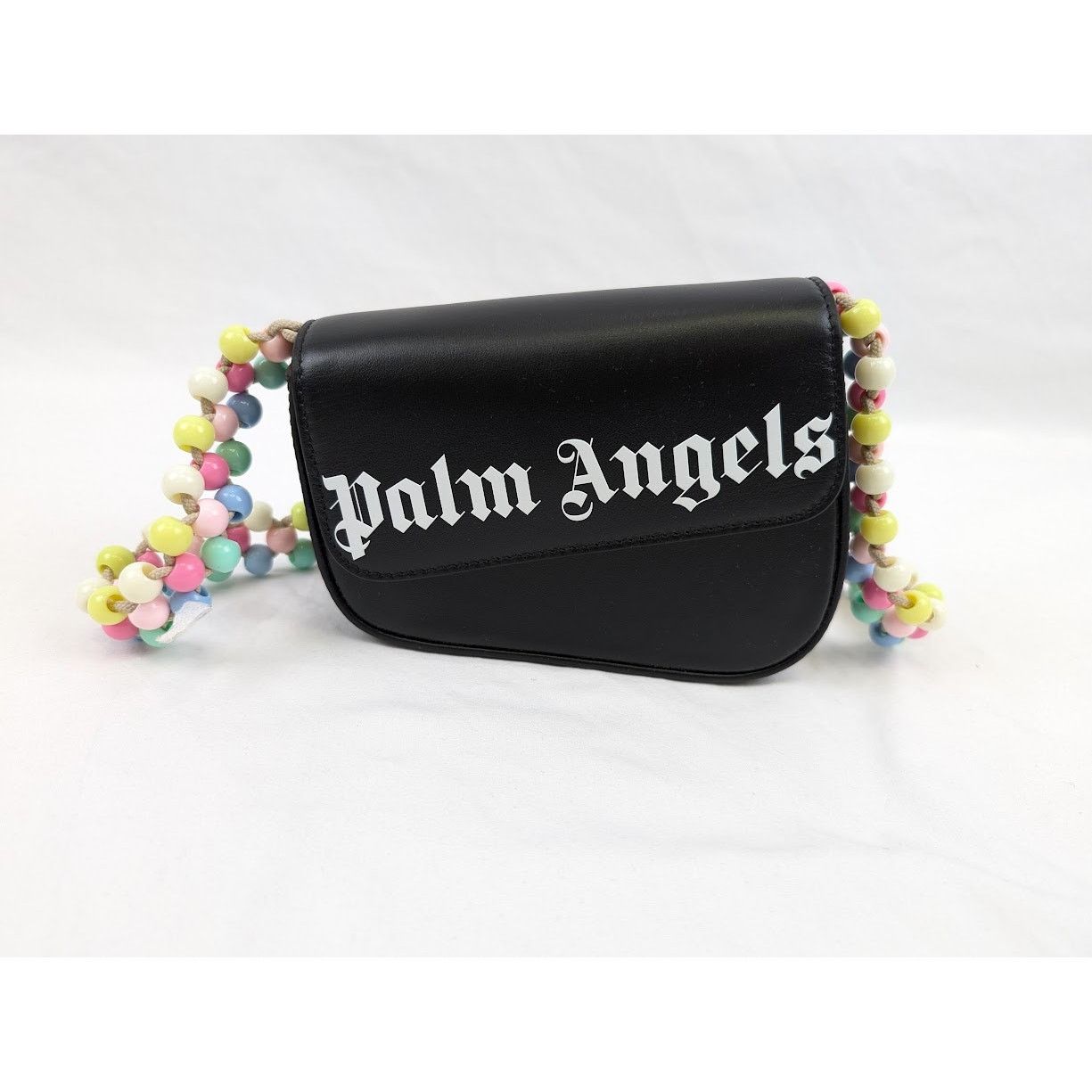 Palm Angels o1rshd1 Size: OS / Beads Strap Crash Bag in Black/White Size ONE SIZE - 7 Thumbnail