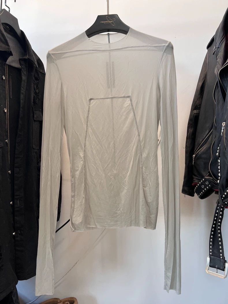 Rick Owens EDFU 23 Sheer Long Sleeve Top