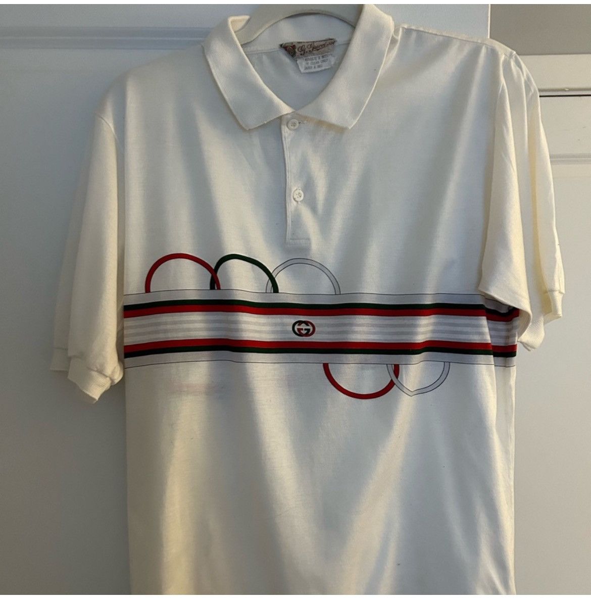 Gucci Gucci vintage polo shirt Size US M / EU 48-50 / 2 - 1 Thumbnail