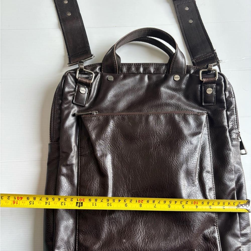 Designer Samsara Matt & Nat Brown Vegan Leather Shoulder Bag Size ONE SIZE - 5 Thumbnail