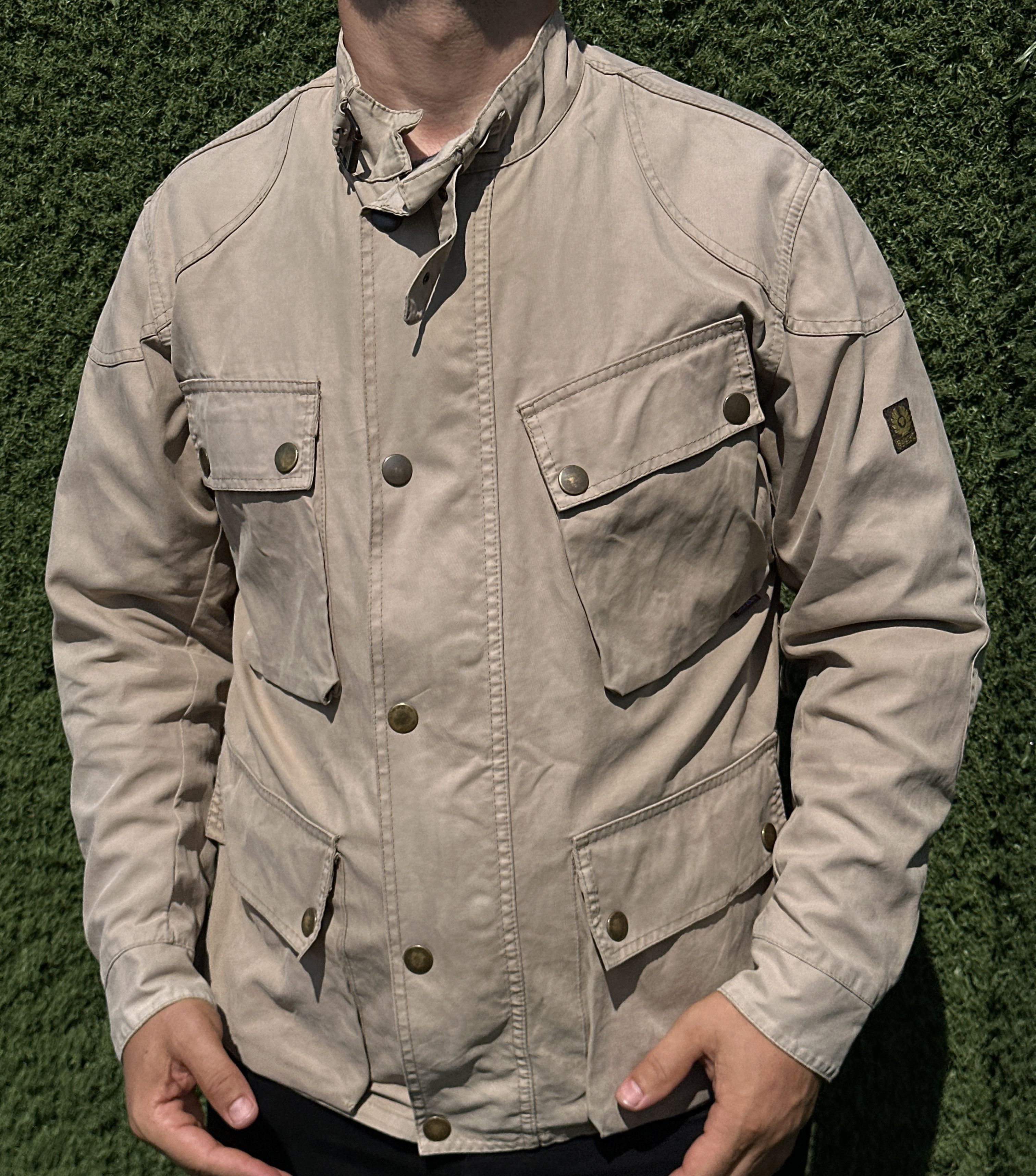 Belstaff Belstaff Wax Rider Motorcycle Motorcycle Bike Beige Size M Size US M / EU 48-50 / 2 - 3 Thumbnail