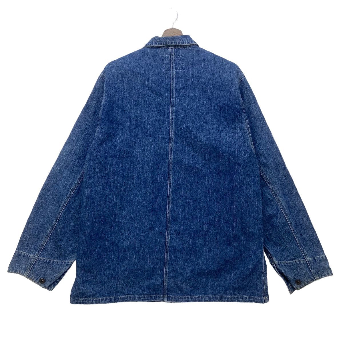 Japanese Brand Vintage Machope Japanese Brand Michigan Chore Denim Jacket Size US M / EU 48-50 / 2 - 5 Thumbnail