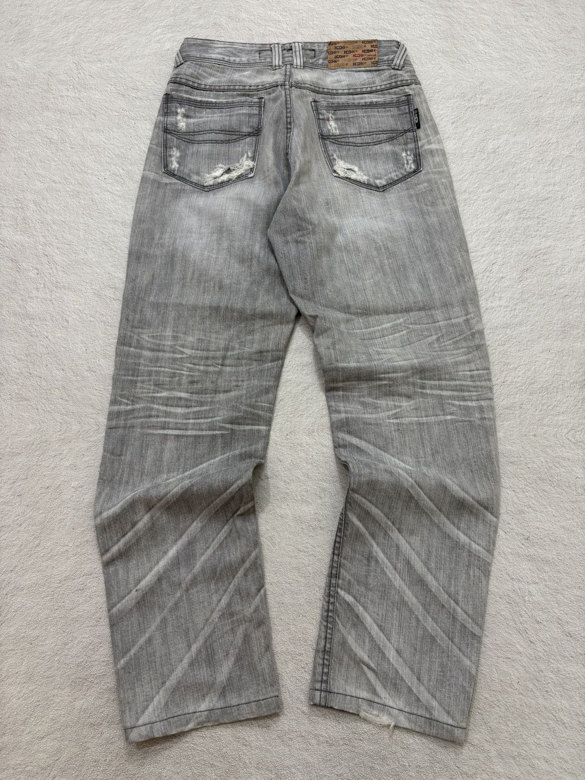 Number (N)ine 2000s Ignii japan skull smokewash Denim y2k style Size US 28 / EU 44 - 7 Thumbnail