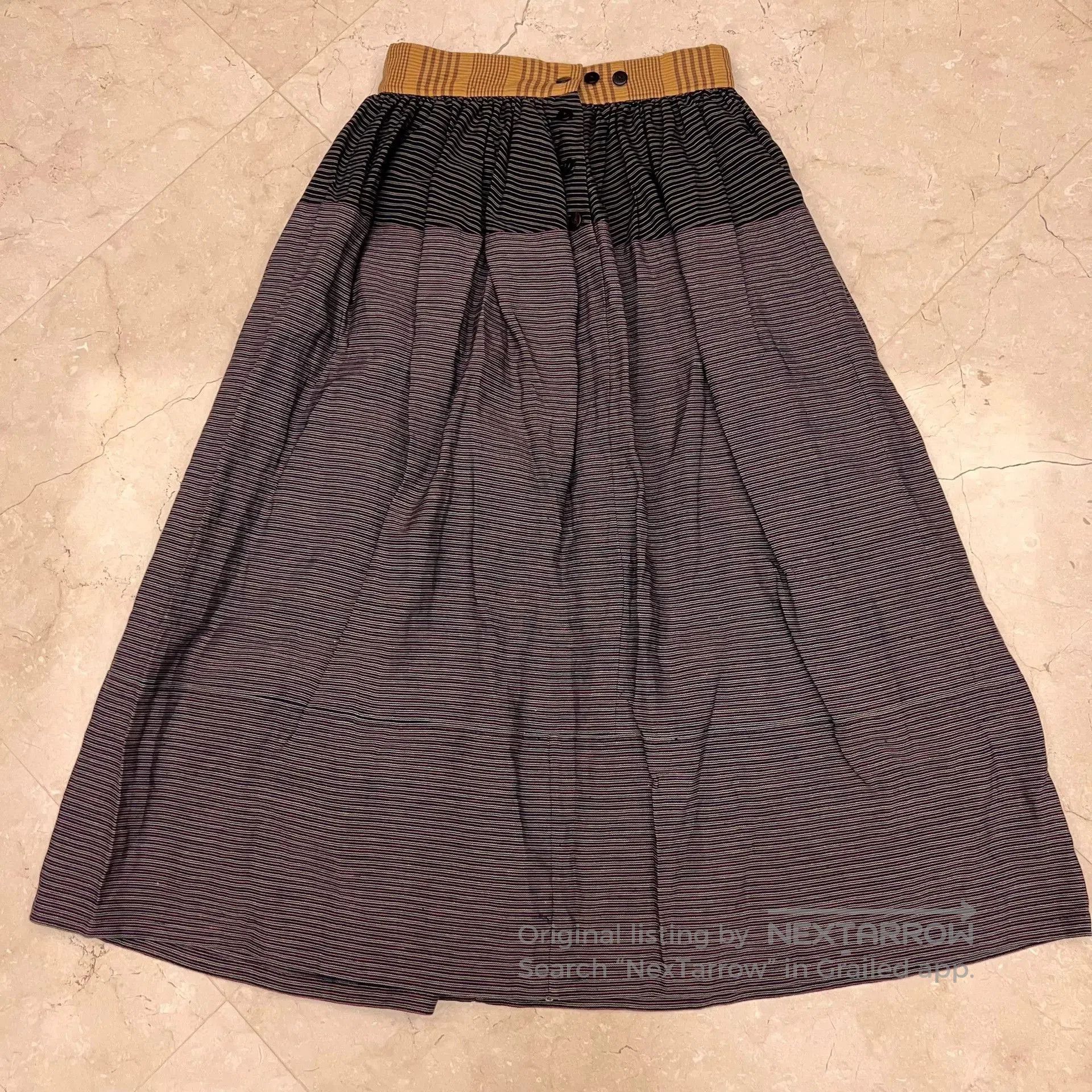 Visvim visvim WMV Striped Women's Skirt. Size 28" / US 6 / IT 42 - 2 Thumbnail