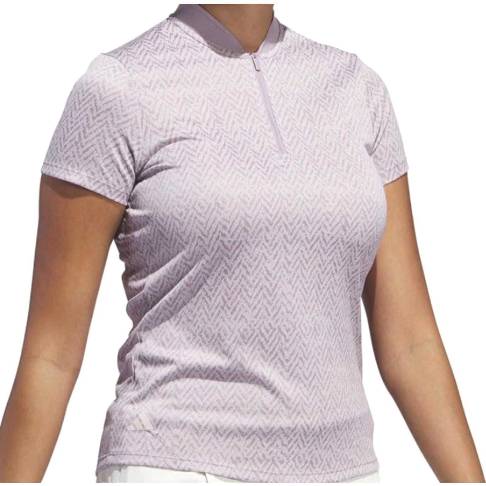 Adidas adidas Polo Shirt - XS - Women’s Ultimate365 Jacquard Color Preloved Fig - Short Sleeve - Regular - NWT Size XS / US 0-2 / IT 36-38 - 2 Thumbnail