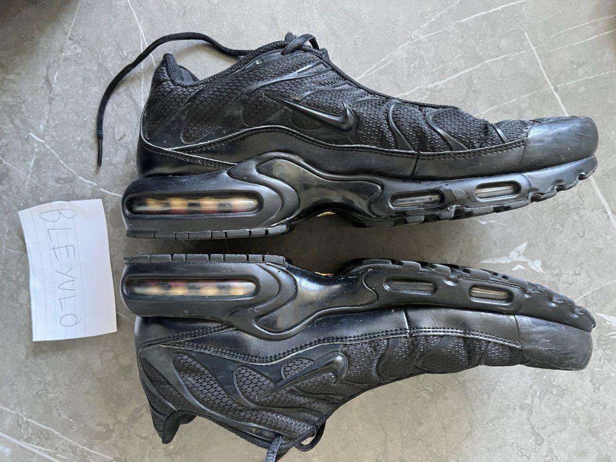 Nike Nike Air Max TN Plus 'Triple Black' Size US 12 / EU 45 - 4 Thumbnail