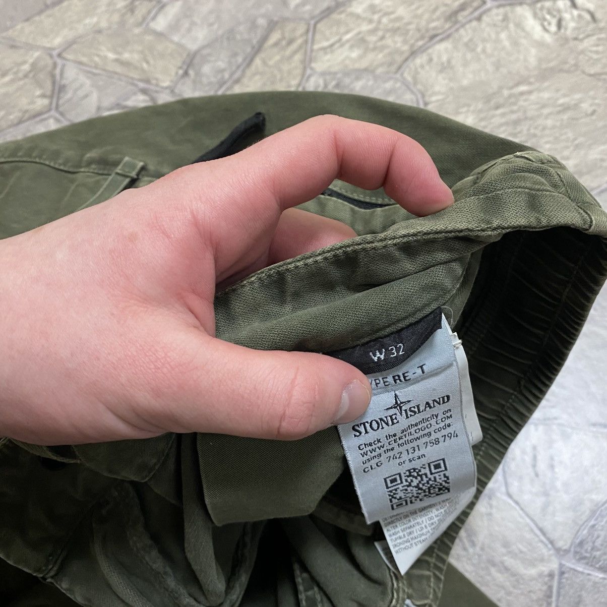 Stone Island Vintage Stone Island Cargo Pants Patch Program Joggers Size US 32 / EU 48 - 16 Thumbnail