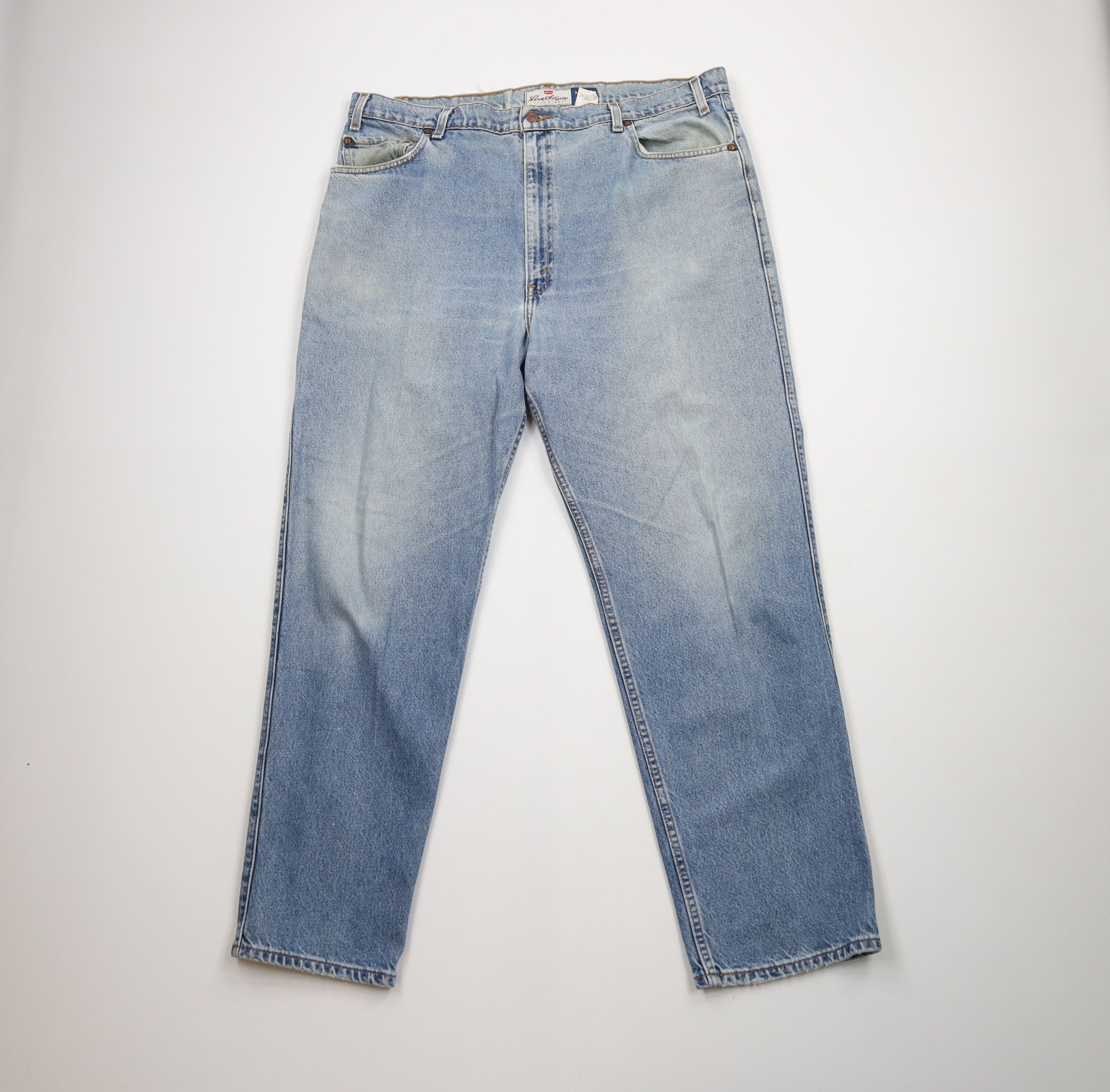Levi's × Vintage Vintage 90s Levis 540 Relaxed Fit Denim Jeans Blue Cotton Size US 42 / EU 58 - 1 Thumbnail