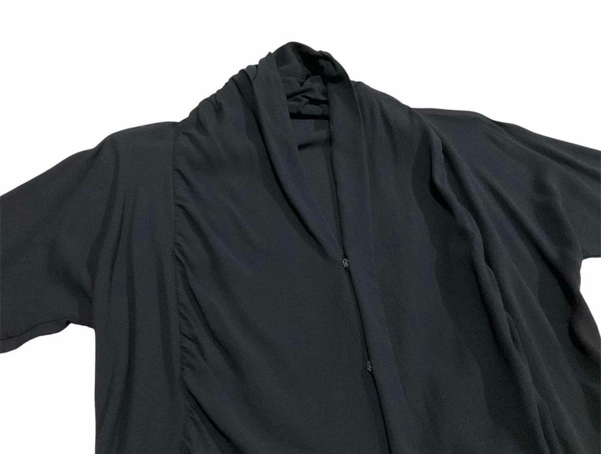 Japanese Brand × Y's × Yohji Yamamoto 🔥Archived Vintage Y’s Cupro Shirt Yohji Yamamoto See Through Size US M / EU 48-50 / 2 - 3 Thumbnail