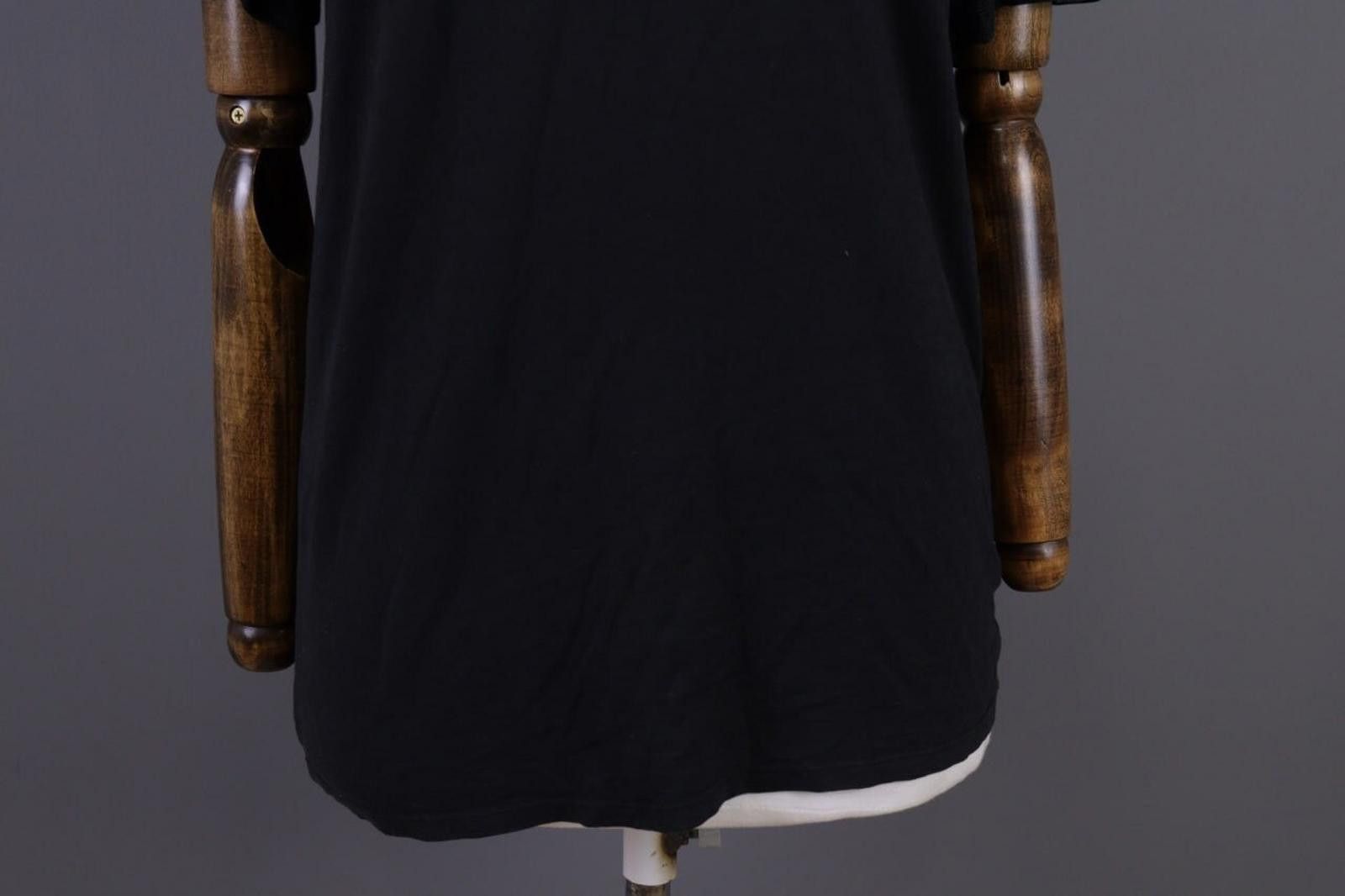 Transit Transit Uomo Black Embroidered Summer Linen T-Shirt Size S Size US S / EU 44-46 / 1 - 3 Thumbnail