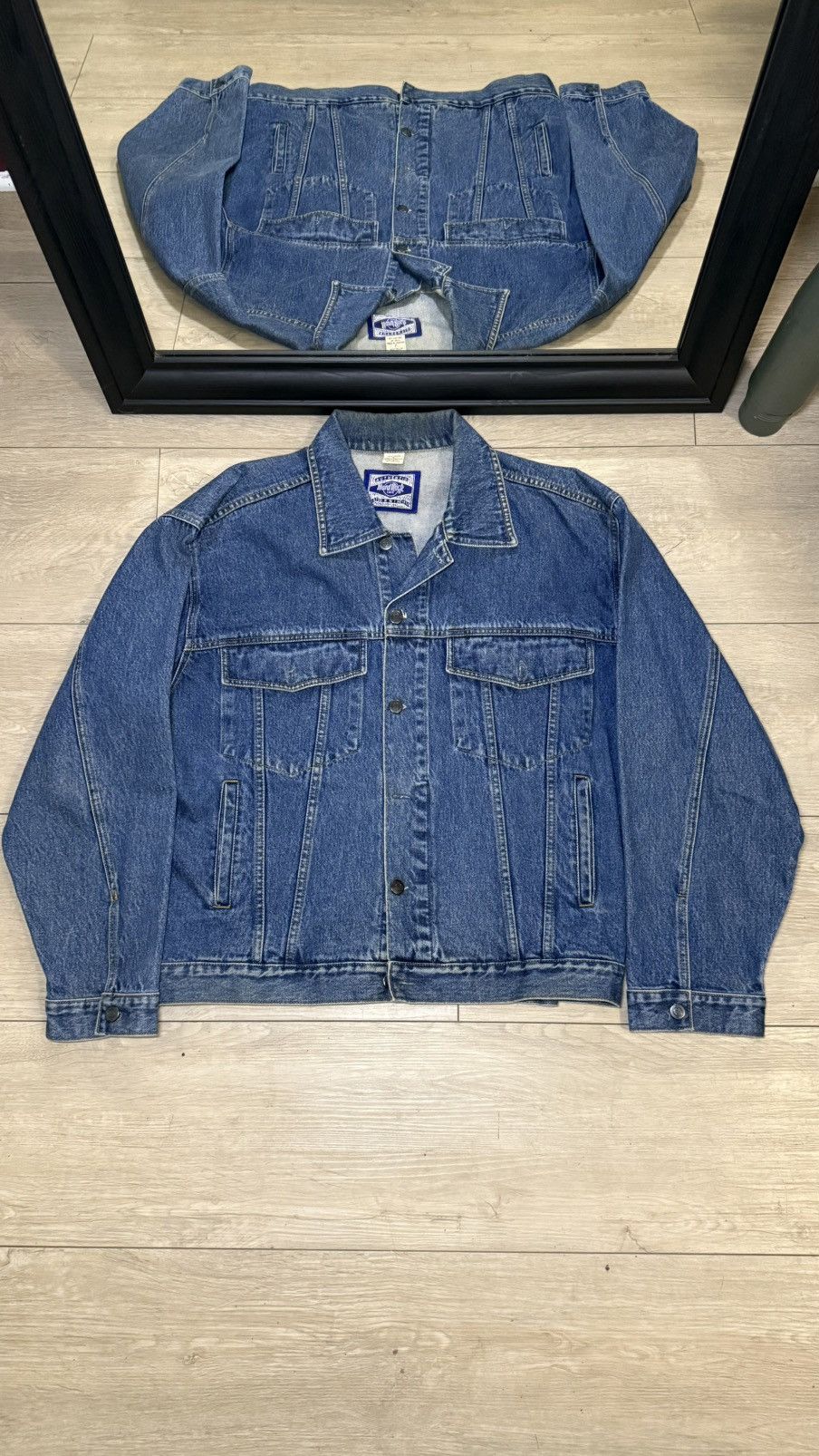 Hard Rock Cafe Vintage / Y2K Hard Rock Cafe Denim Jacket Size US L / EU 52-54 / 3 - 2 Thumbnail