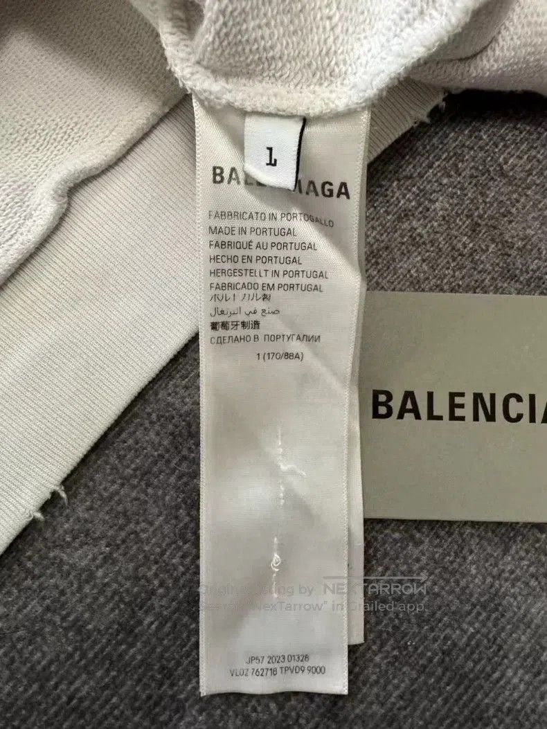 Balenciaga Balenciaga 24SS Hoop Sweatshirt. Size US S / EU 44-46 / 1 - 3 Thumbnail
