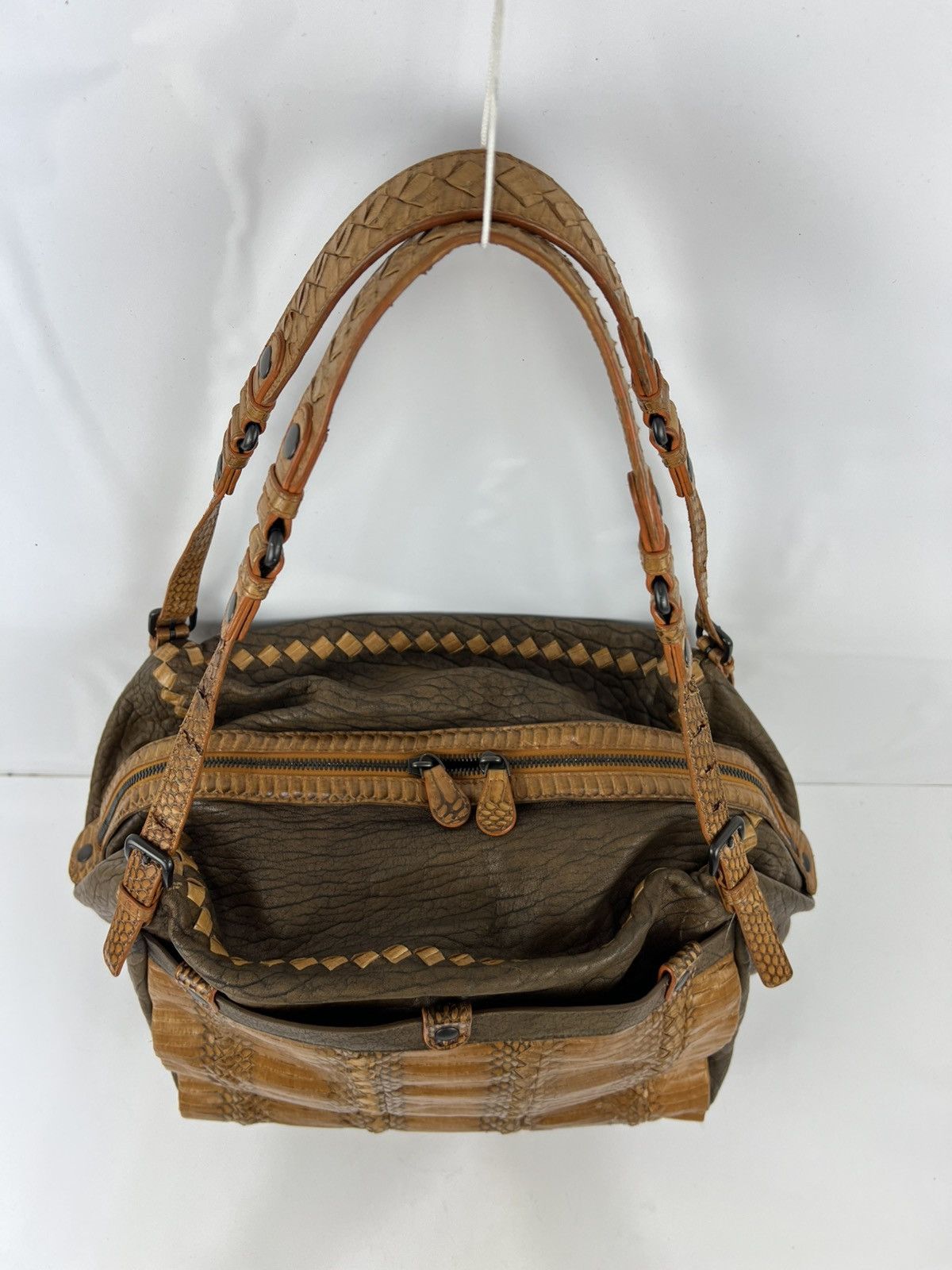 Bottega Veneta Bottega Veneta Fall 2011 Runway Python & Intrecciato Size ONE SIZE - 7 Thumbnail