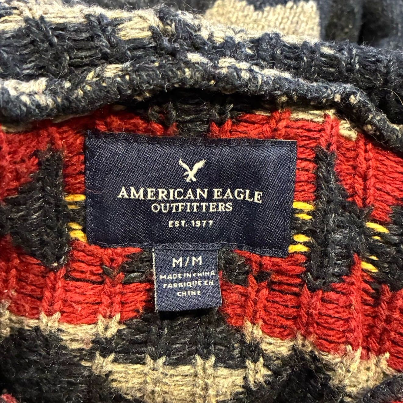 American Eagle Outfitters **American Eagle Outfitters Men’s M Gray Aztec Print Sweatshirt** User: American Eagle Outfitters Men’s M Gray Aztec Print Hoodie Size US M / EU 48-50 / 2 - 5 Thumbnail