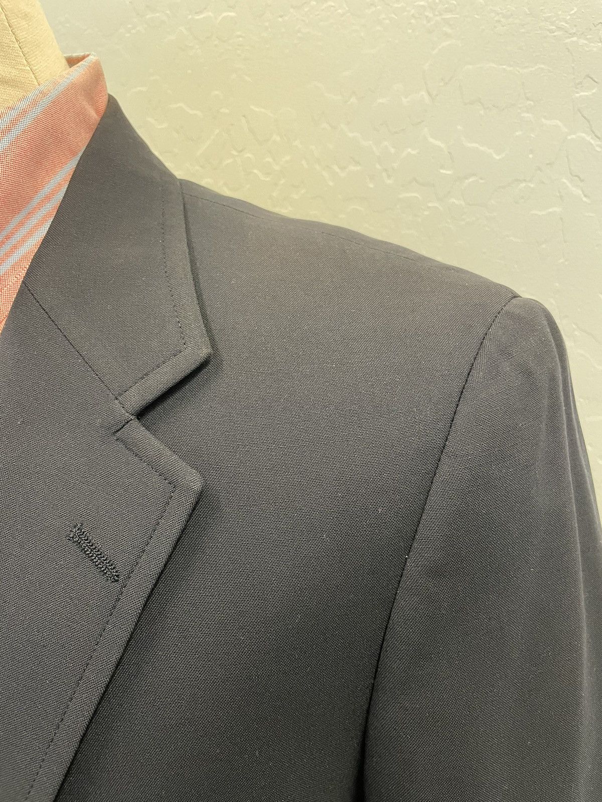 Chaps Ralph Lauren × Vintage The Iconic Navy Wool Blazer Size 40R - 2 Thumbnail