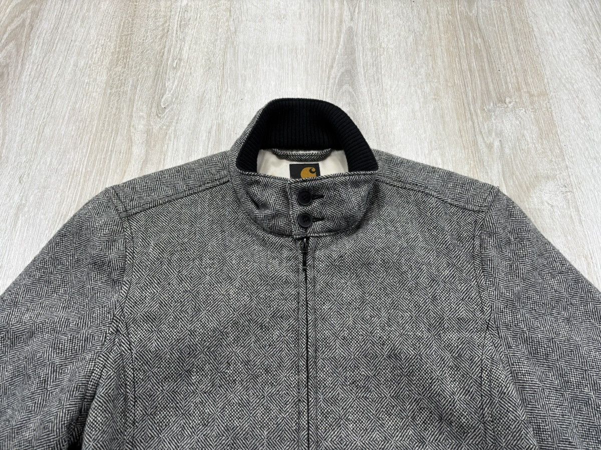 Carhartt × Designer Womens jacket Carhartt W'Ascot Chess Size M Color Gray Size M / US 6-8 / IT 42-44 - 4 Thumbnail