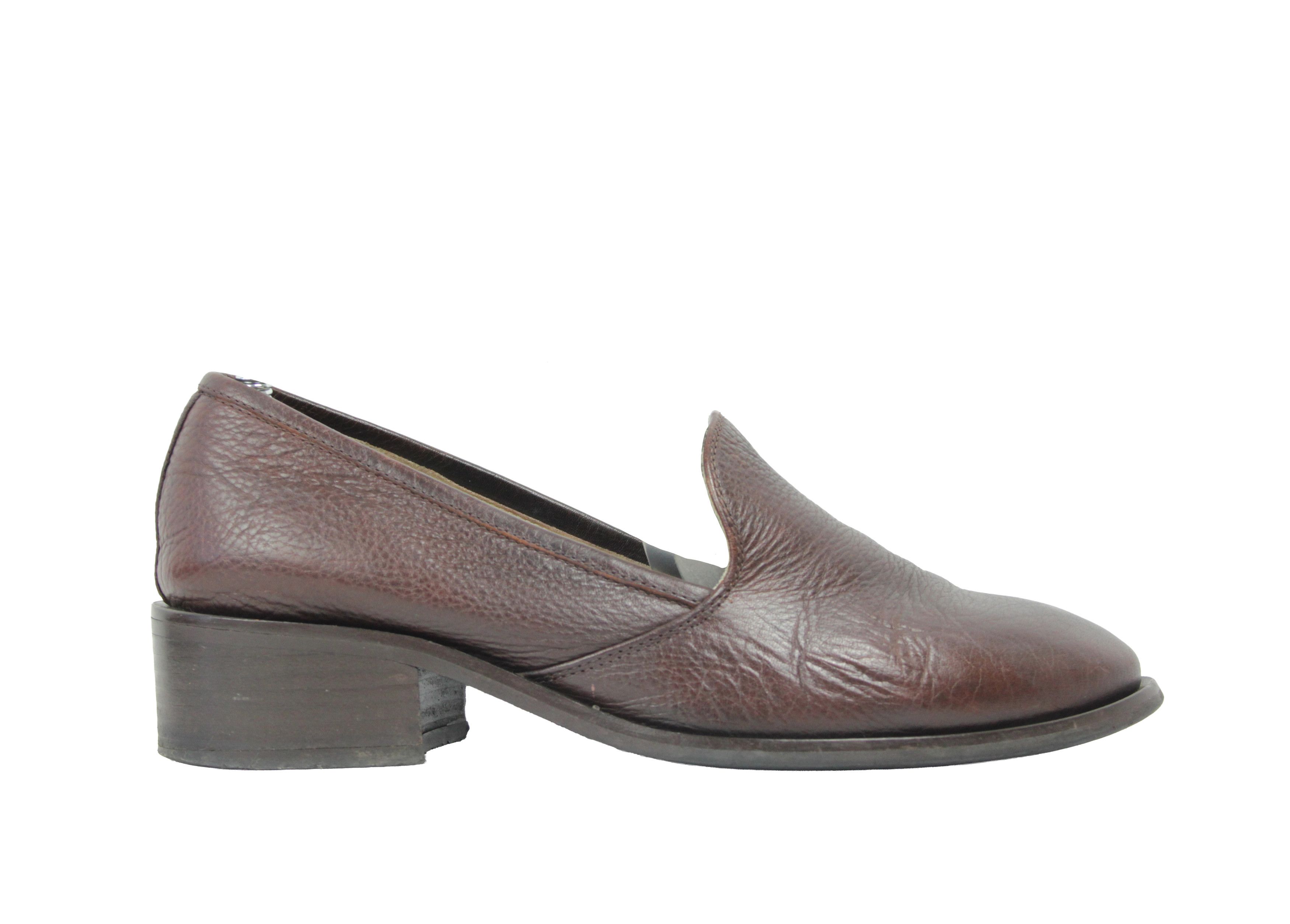 Acne Studios SS2013 Jem Leather Heeled Loafers Size US 8 / IT 38 - 1 Thumbnail
