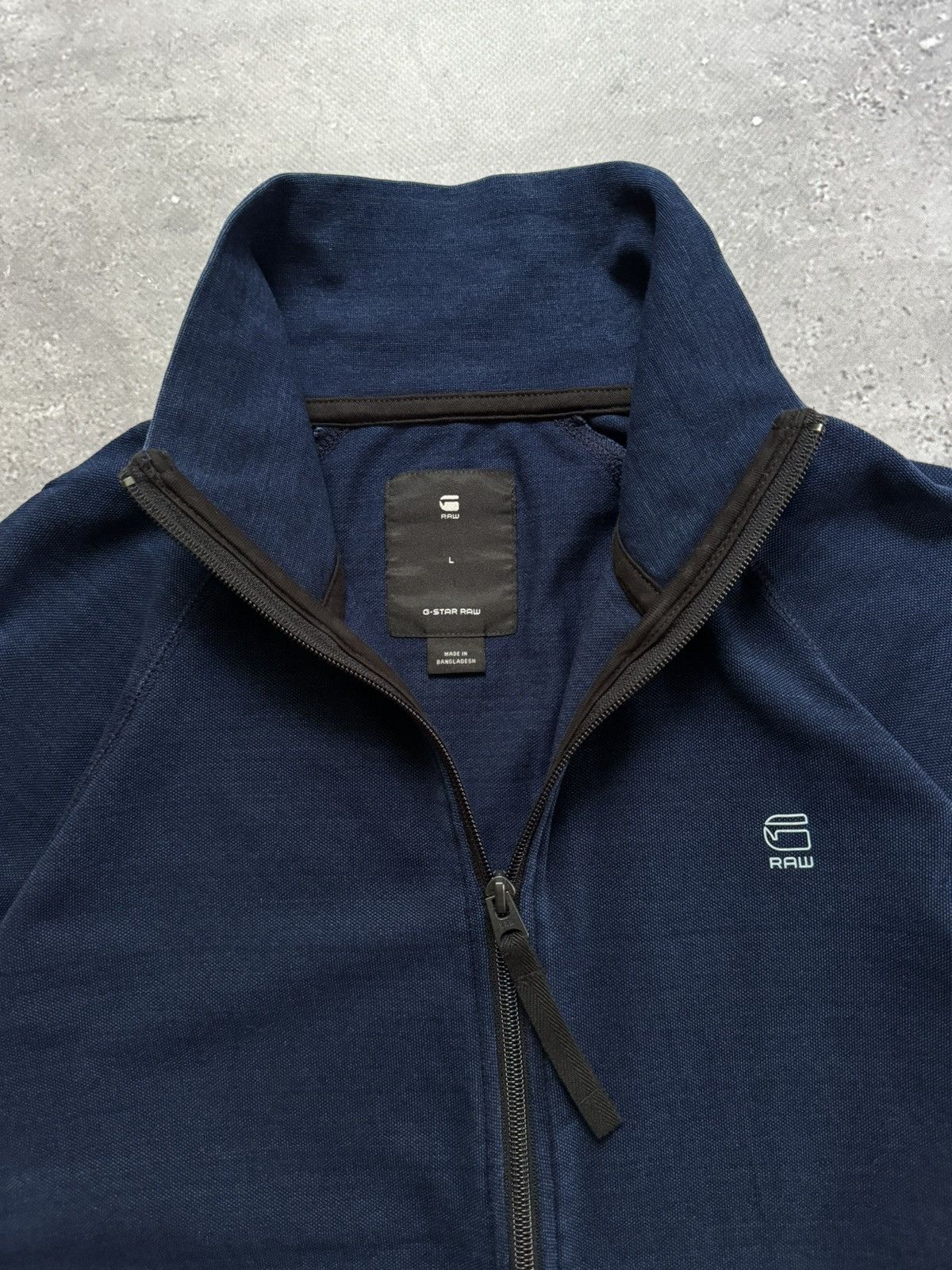 G-Star G-Star RAW Jirgi Zip Navy Long Sleeve Size US L / EU 52-54 / 3 - 4 Thumbnail