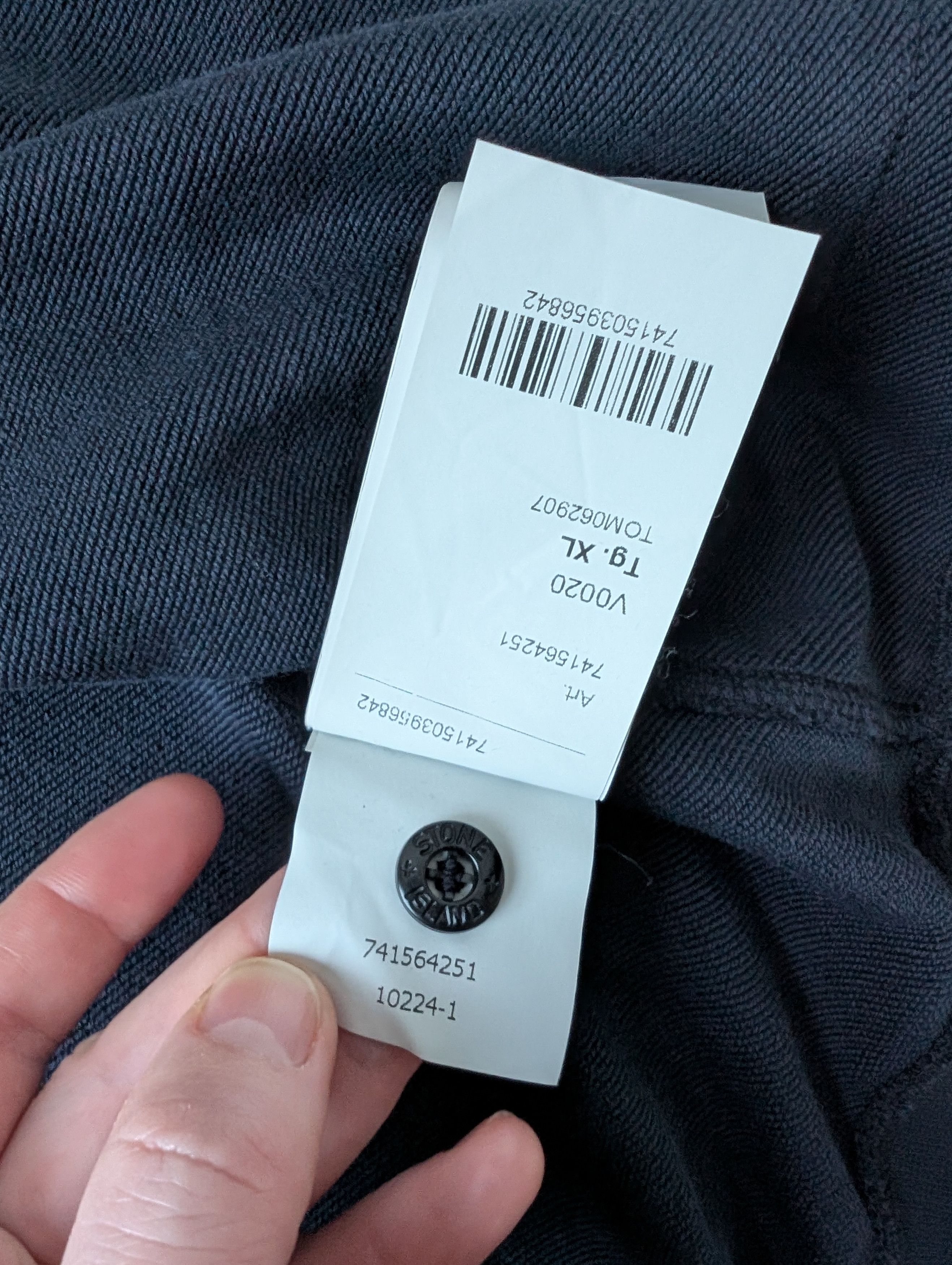 Stone Island Authentic Stone Island Full Zip Hoodie Size US XL / EU 56 / 4 - 11 Thumbnail