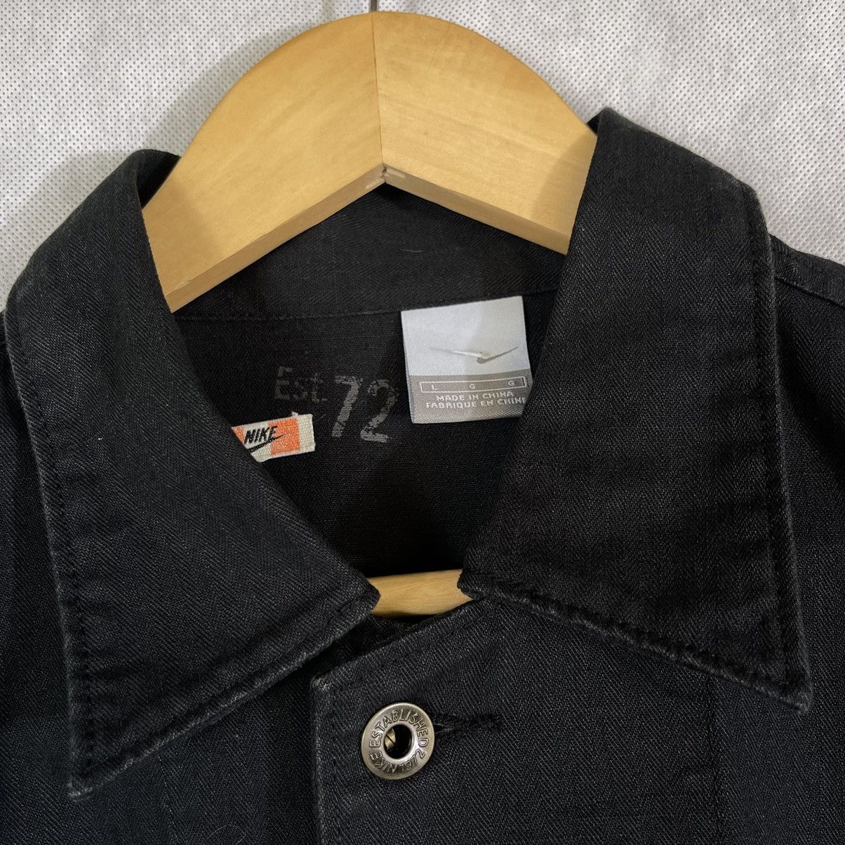 Vintage Rare! Vintage Nike Est. 1972 Herringbone Chore Jacket Size US L / EU 52-54 / 3 - 9 Thumbnail