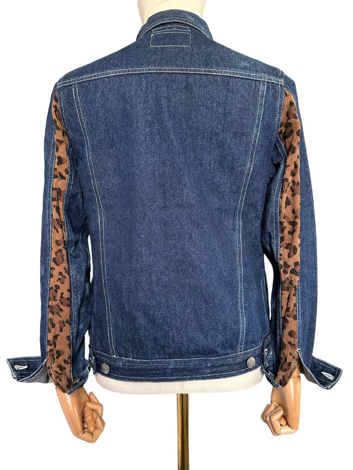 PEEL&LIFT Y2k FUVA Anarchism trucker denim jacket Size US M / EU 48-50 / 2 - 12 Thumbnail