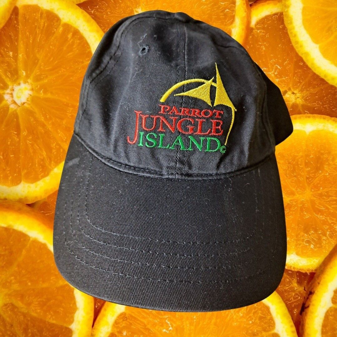 Other Parrot Jungle Island Hat Souvenir Embroidered Logo Black Bas Size ONE SIZE - 3 Thumbnail
