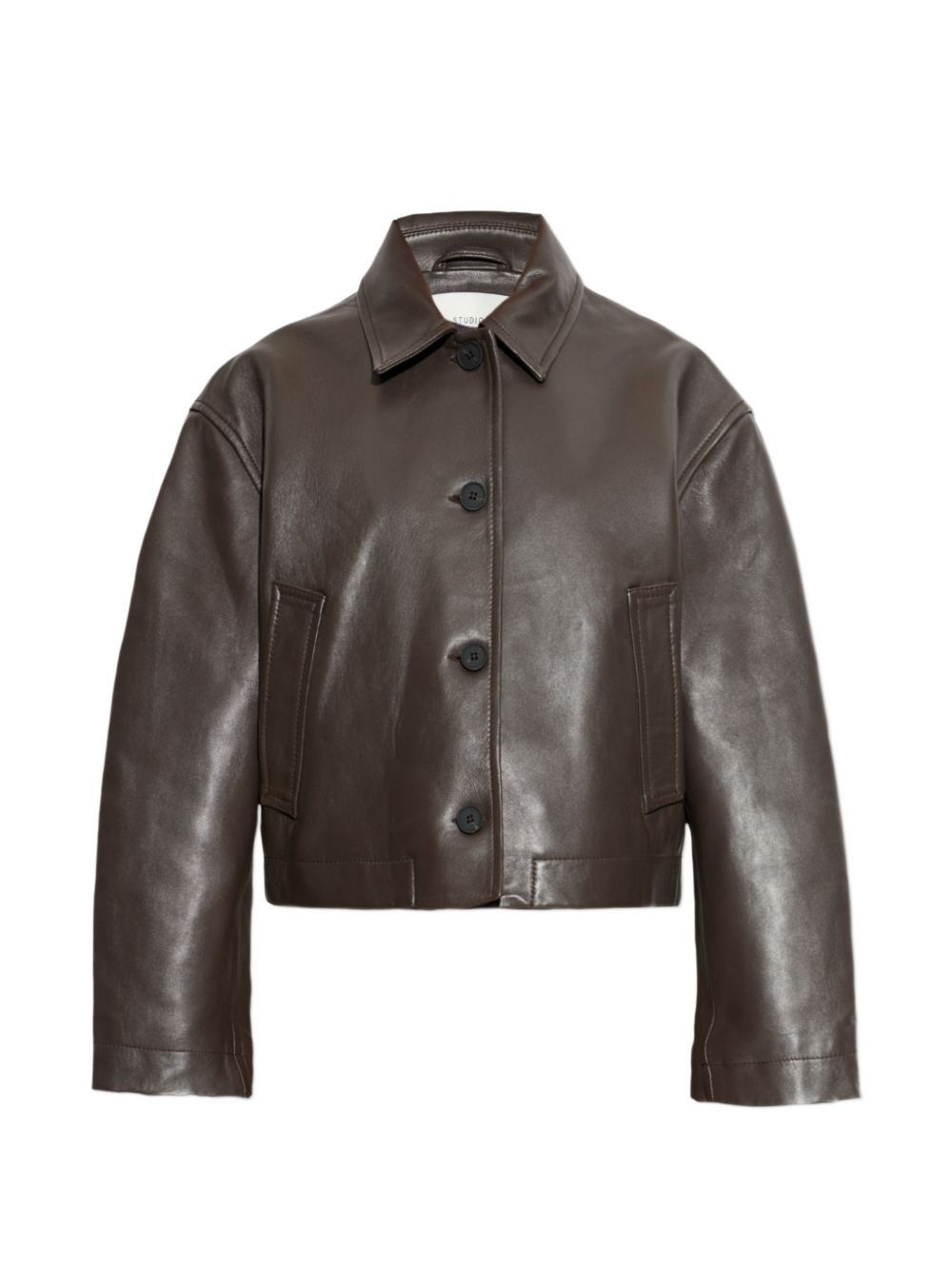 Studio Nicholson HAIN LEATHER JACKET Size M / US 6-8 / IT 42-44 - 1 Thumbnail