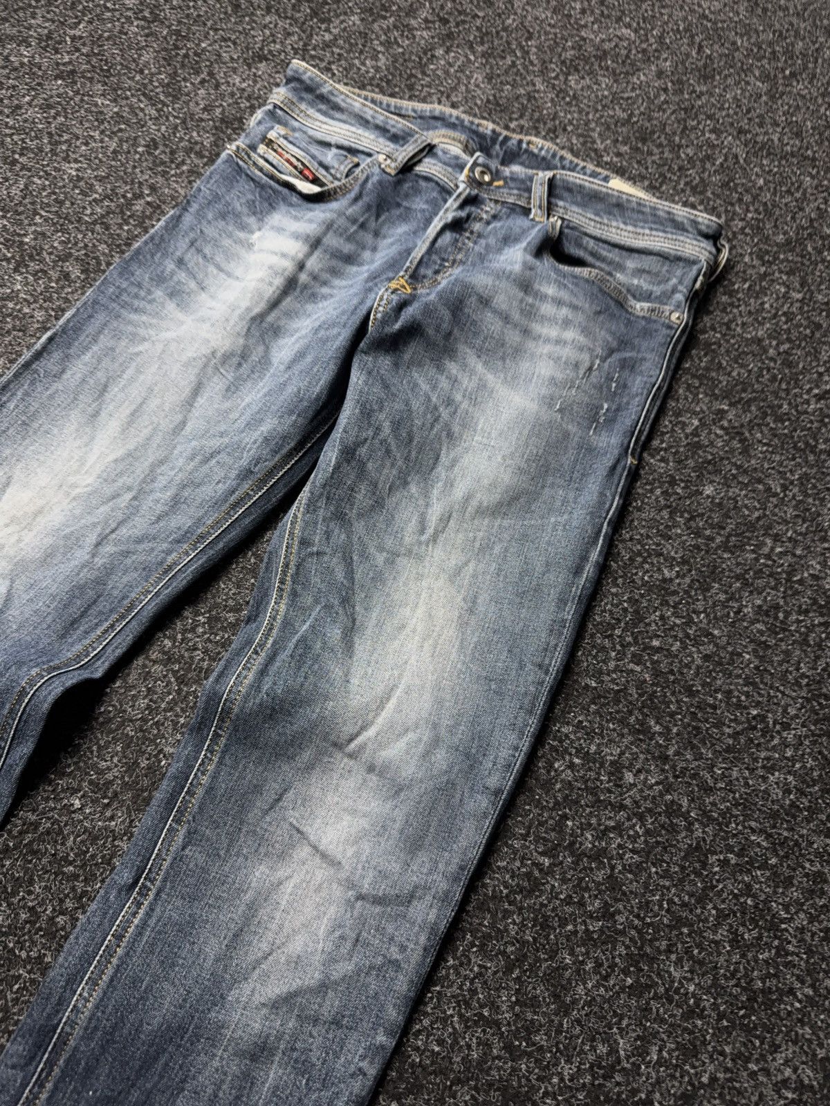Diesel Vintage 00s Y2K Diesel Skinny SLEENKER-XDenim pants Jeans Size US 29 - 8 Thumbnail