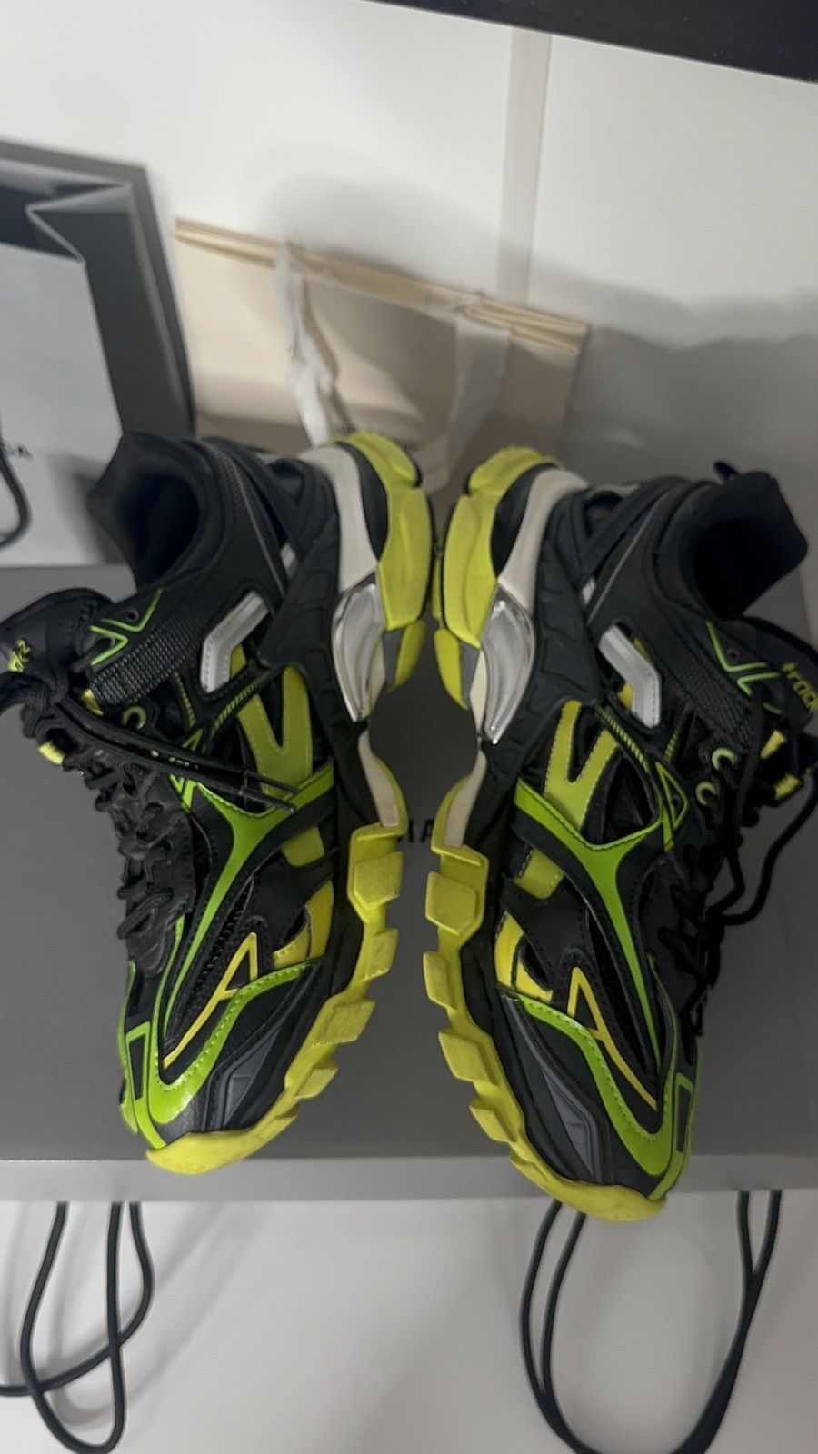 Balenciaga ✅ Balenciaga Track 2 Black Green 41 Size US 8.5 / EU 41-42 - 3 Thumbnail